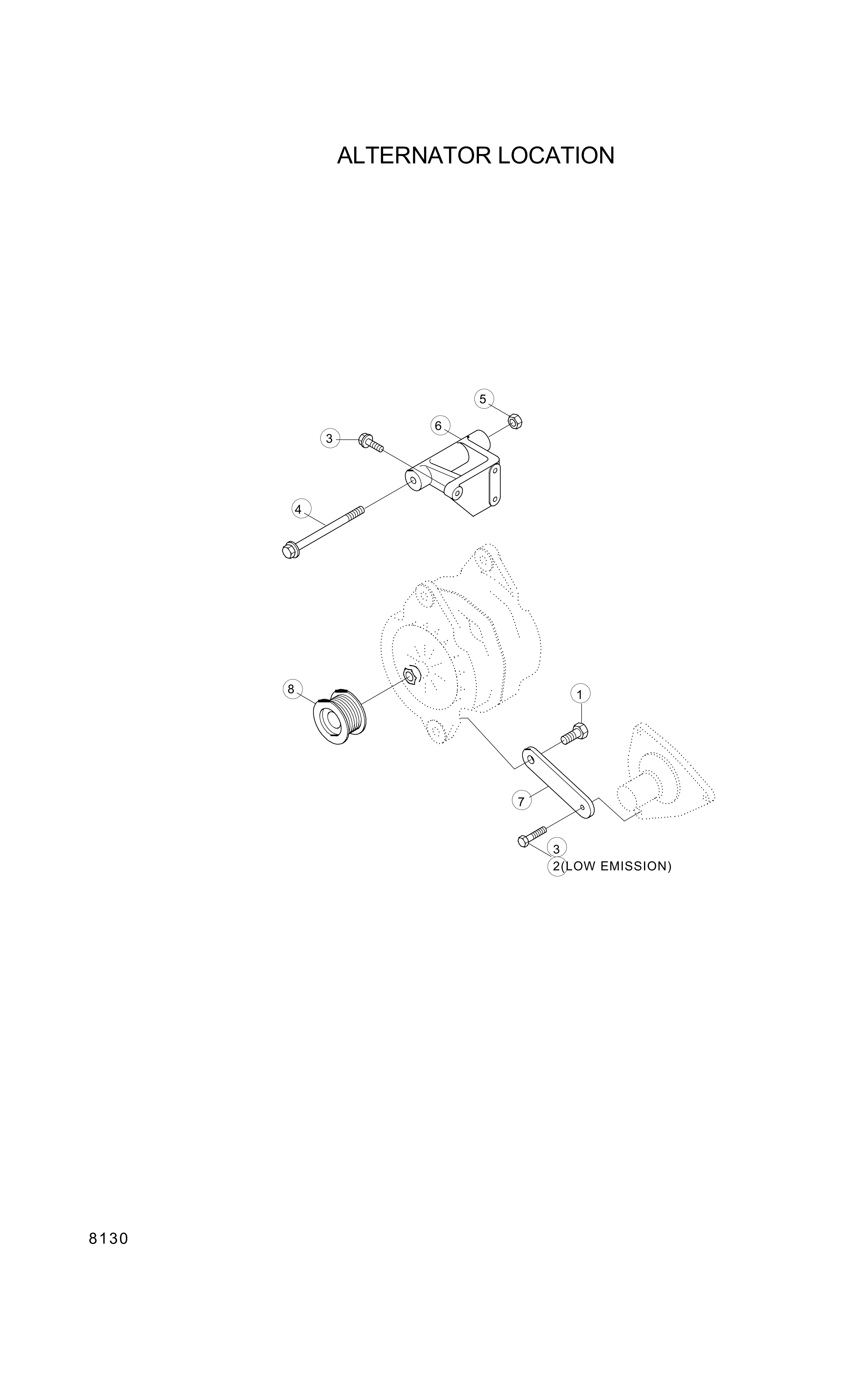 Technical drawing of Hyundai Construction Equipment YUBP-06932 SCREW with dimensions and layout