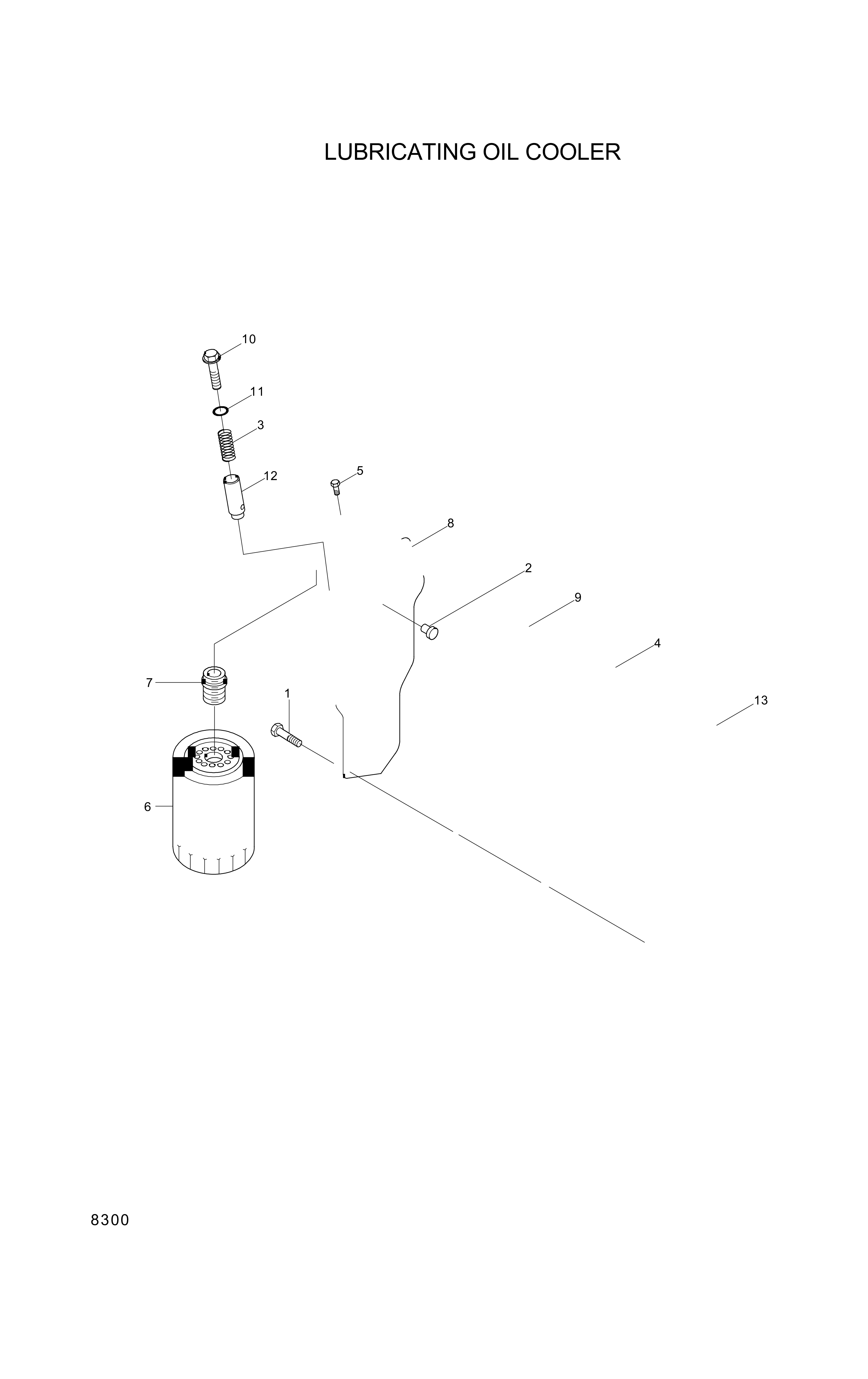 drawing for Hyundai Construction Equipment YUBP-07105 - CORE-COOLING