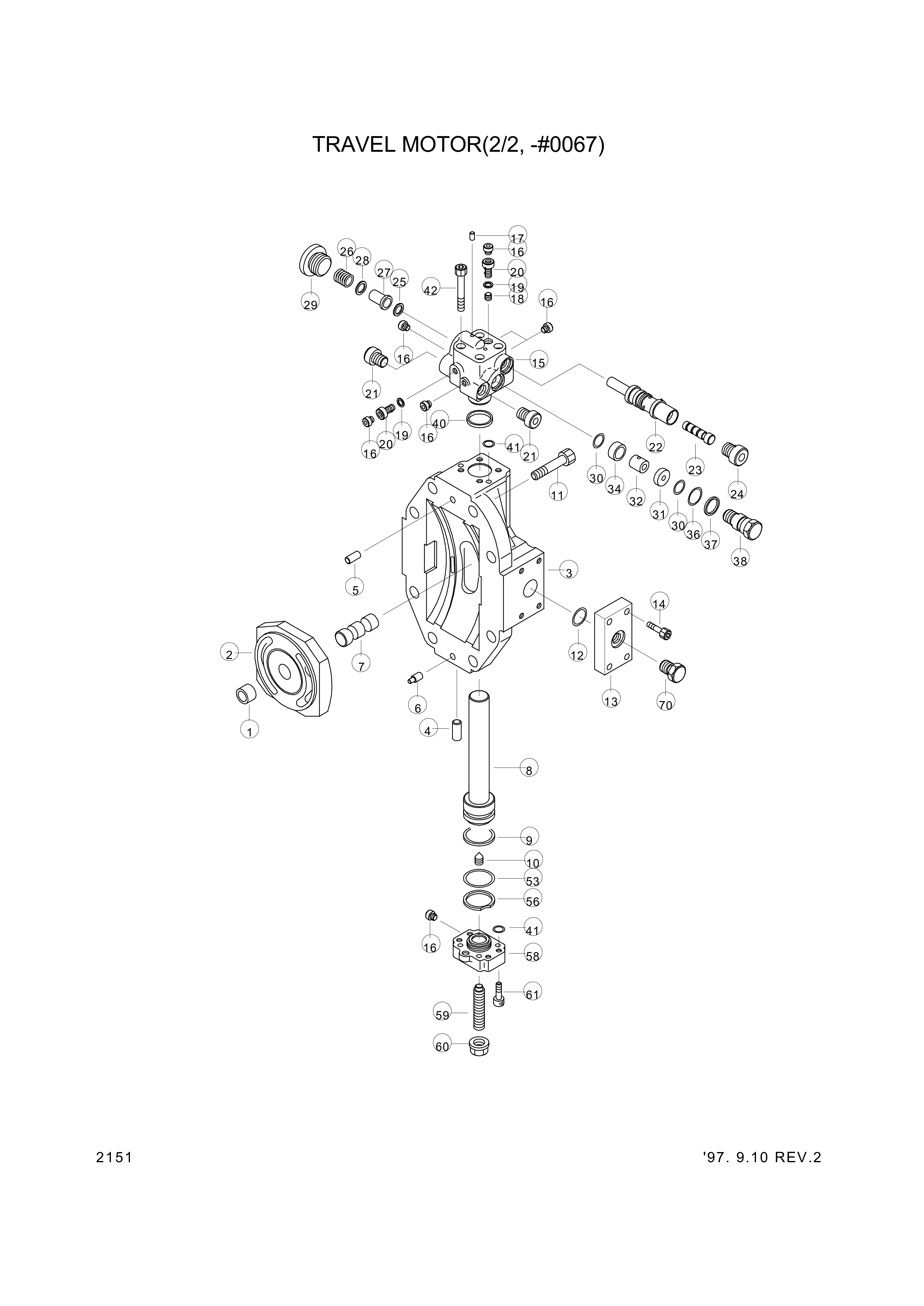 Technical drawing of Hyundai Construction Equipment 000.963.23.07 O-RING with dimensions and layout