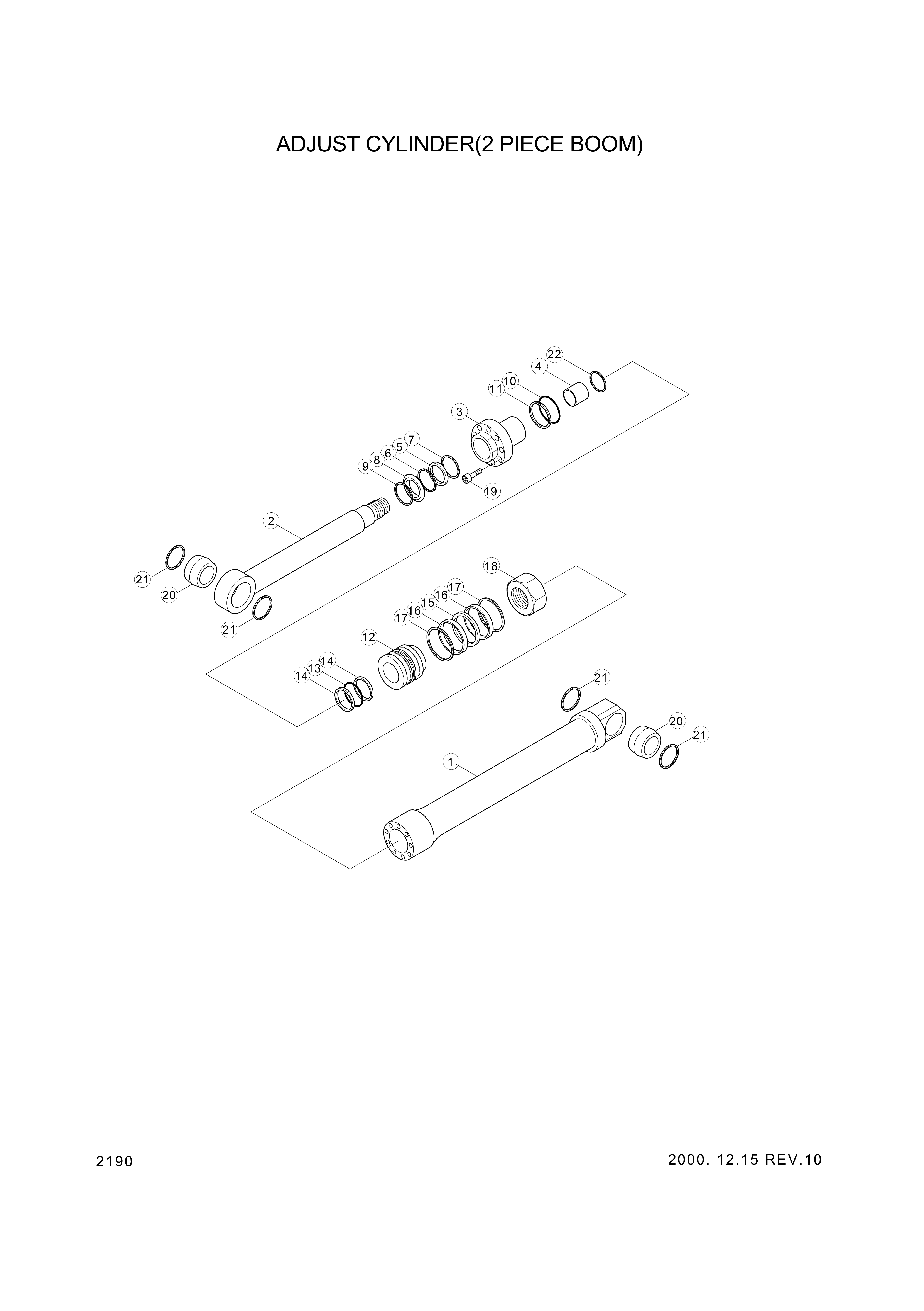 drawing for Hyundai Construction Equipment 31YC-11071 - BUSHING-PIN