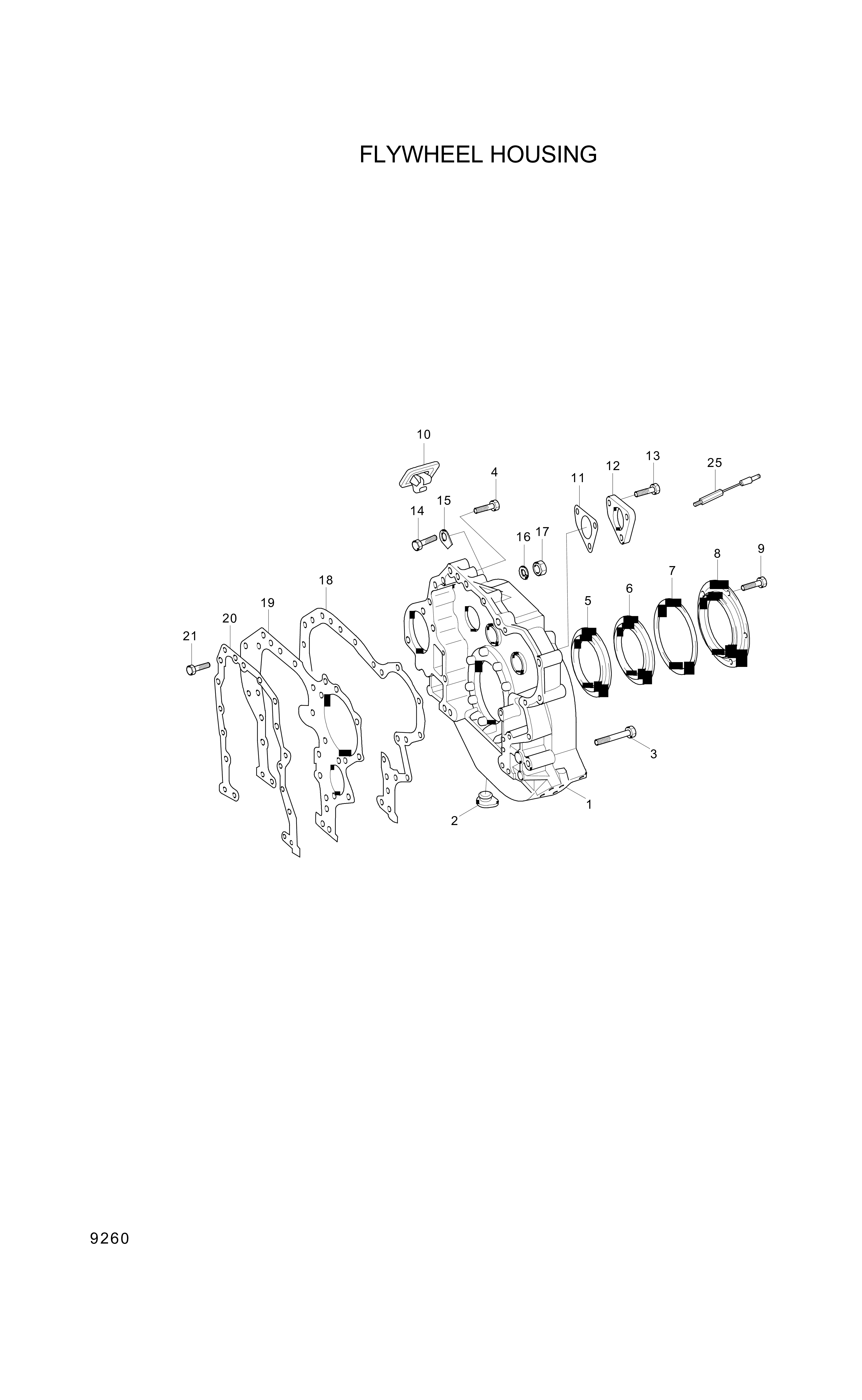 drawing for Hyundai Construction Equipment 94340-72410 - SENSOR-SPEED