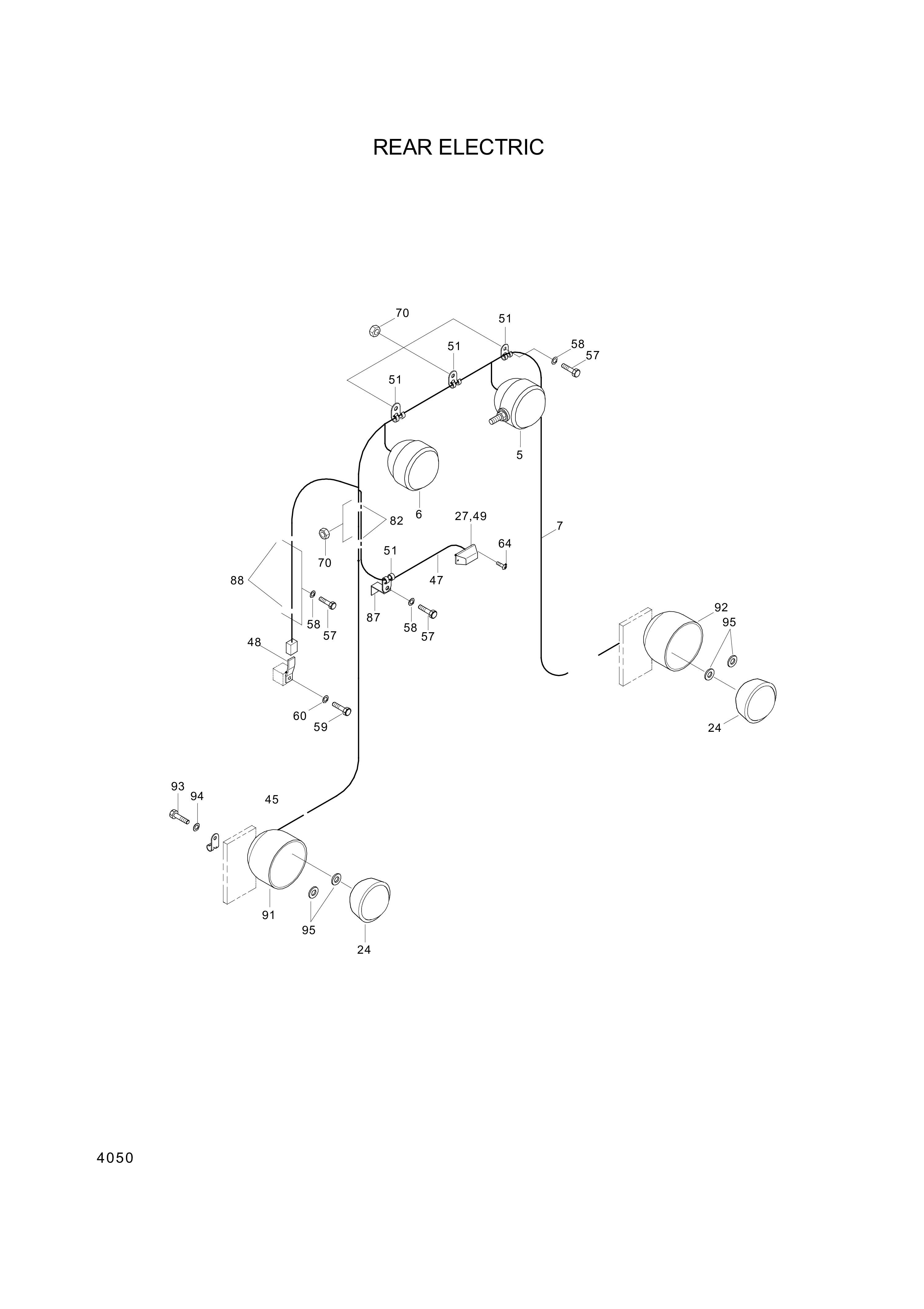 drawing for Hyundai Construction Equipment S161-040122 - BOLT-CROSS RD