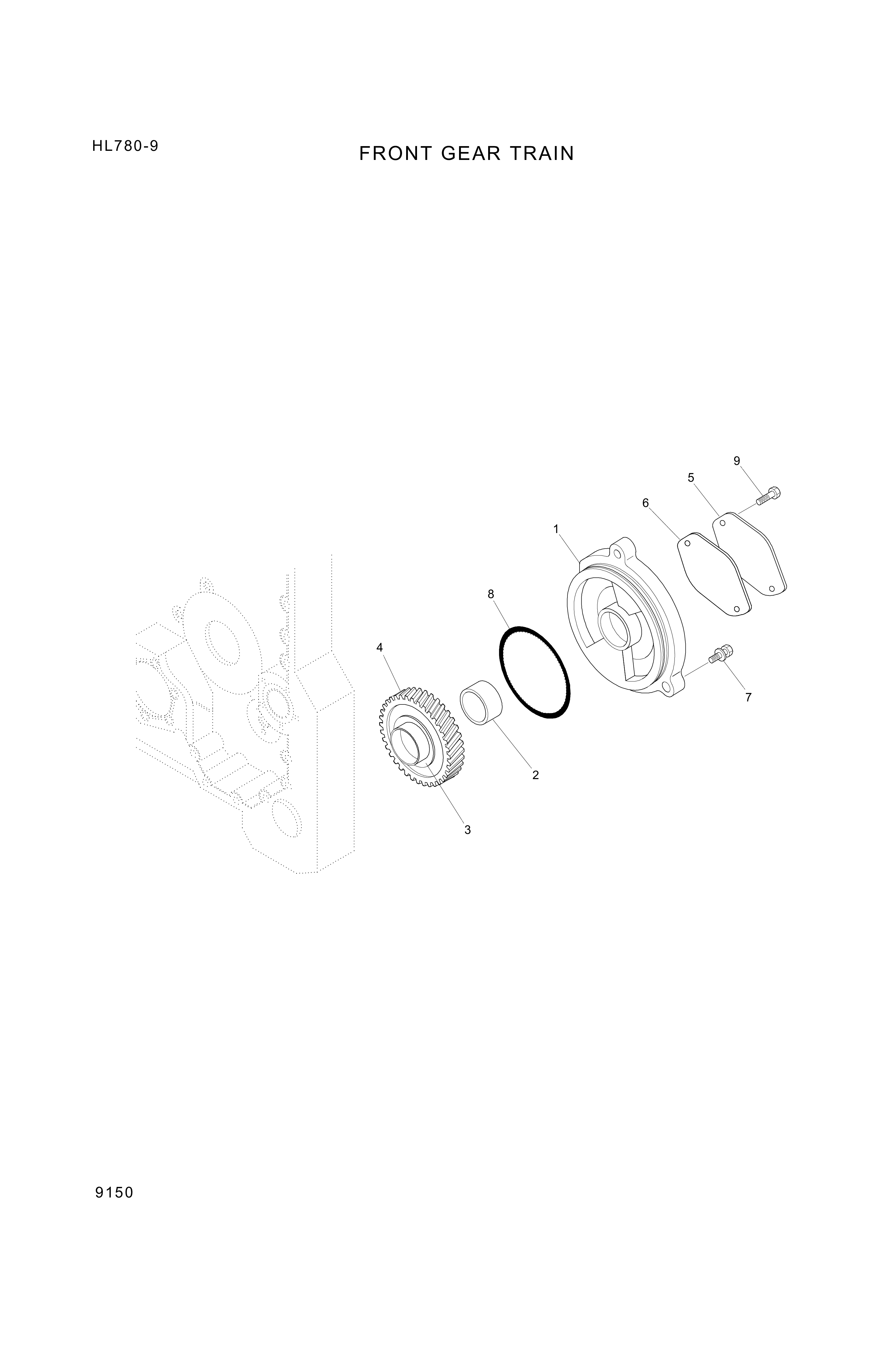 drawing for Hyundai Construction Equipment YUBP-06832 - ADAPTER