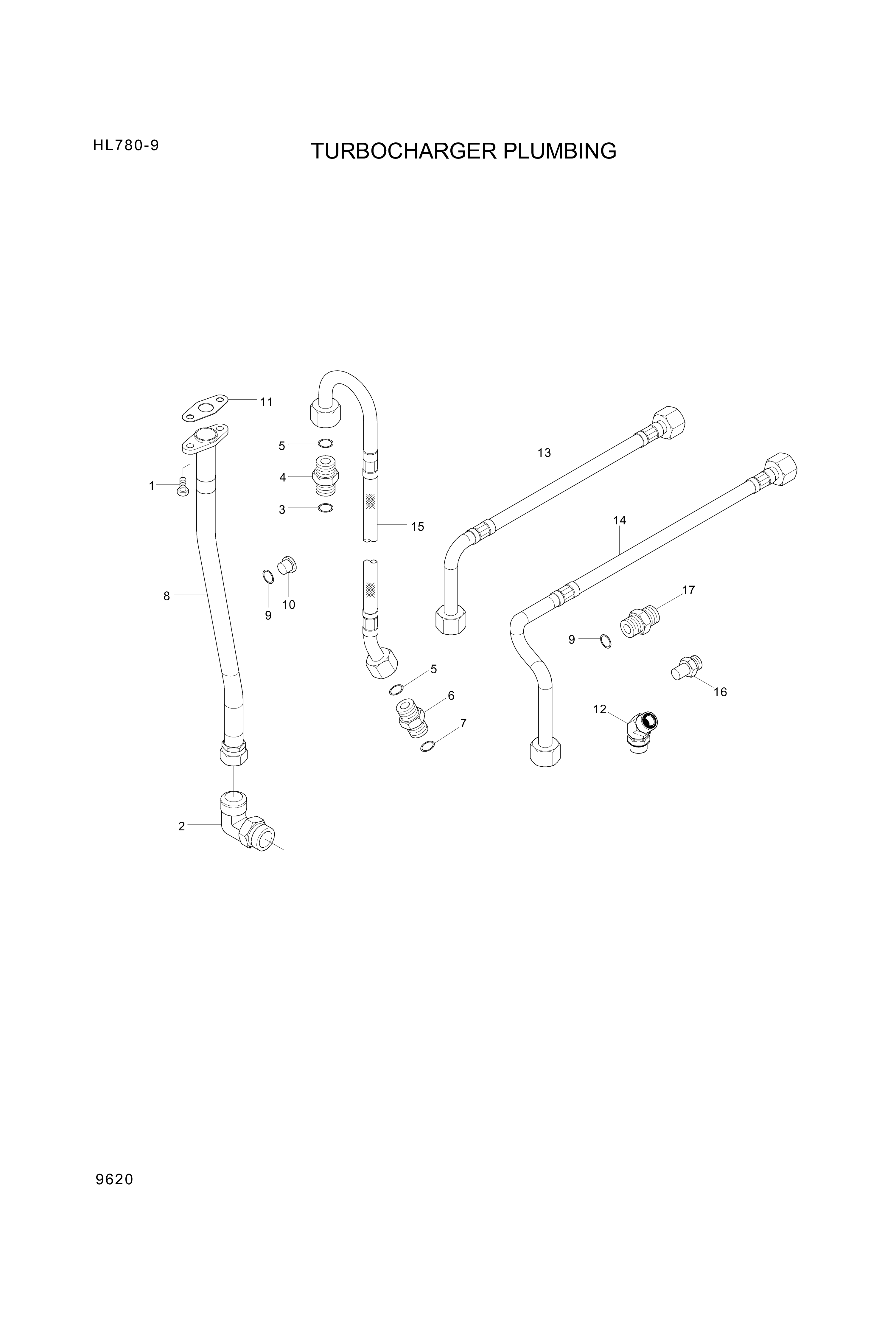 drawing for Hyundai Construction Equipment YUBP-04678 - UNION-MALE