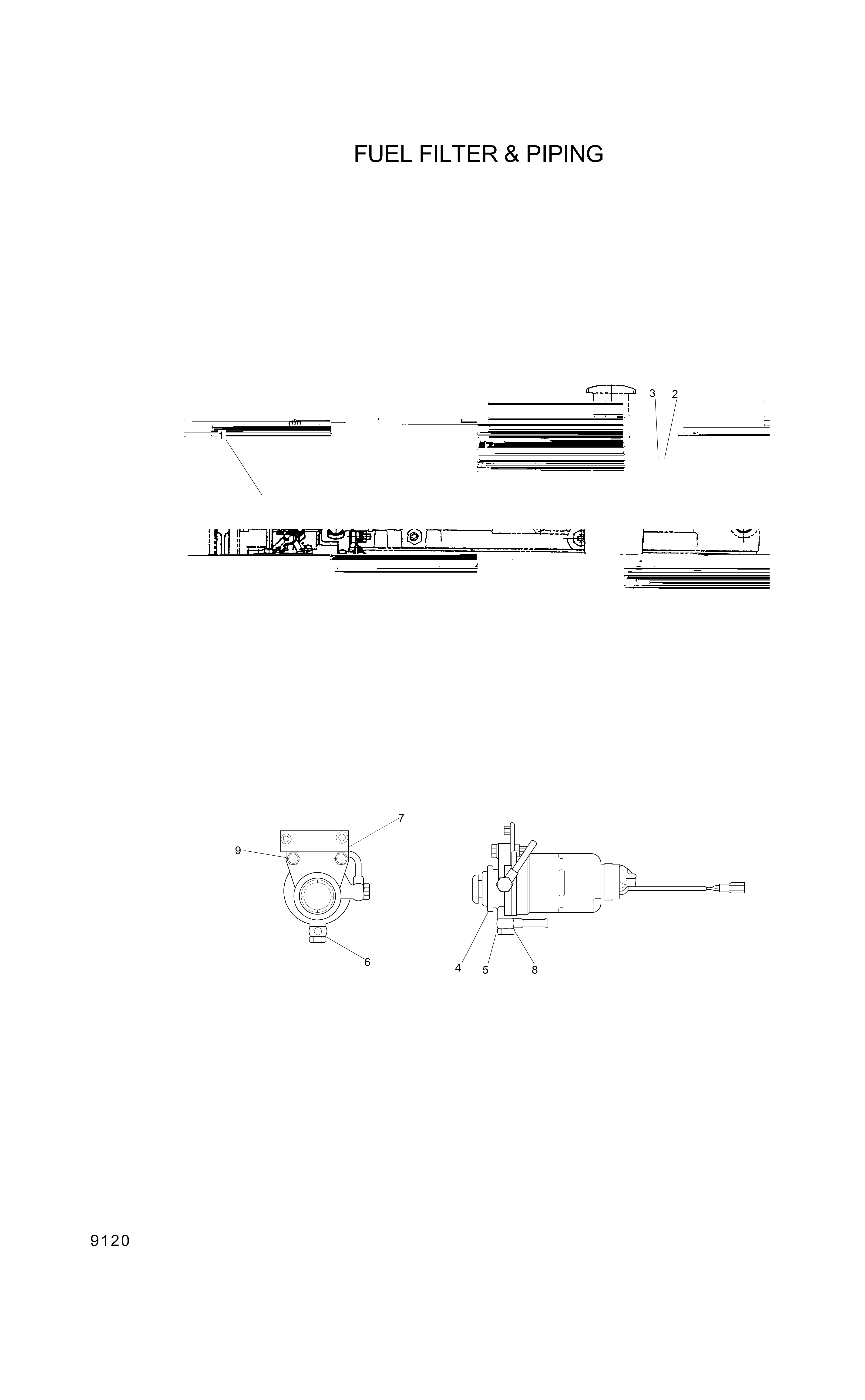 drawing for Hyundai Construction Equipment YUBP-06607 - PIPE-FUEL