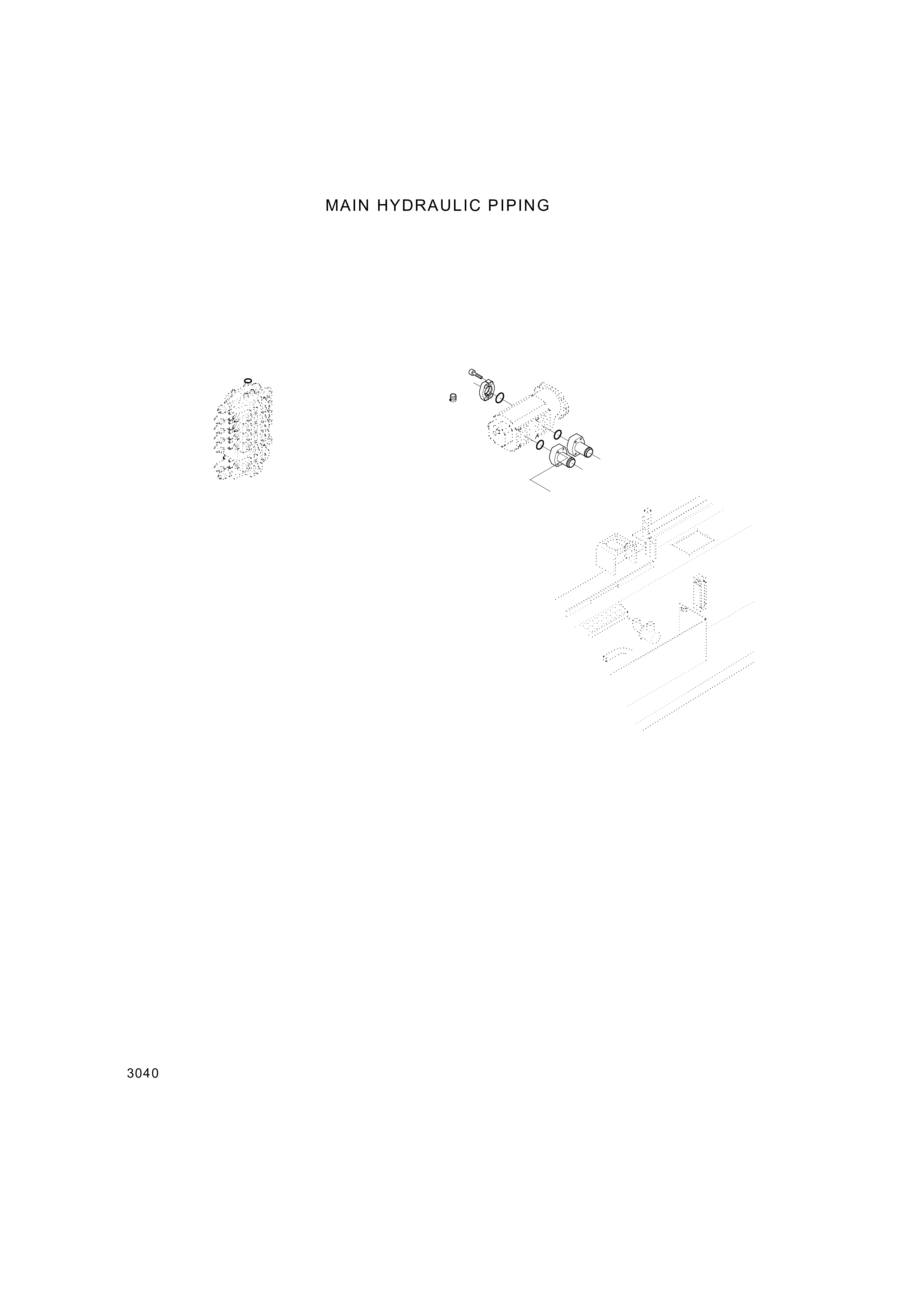 drawing for Hyundai Construction Equipment P950-204312 - HOSE ASSY-ORFS&FLG