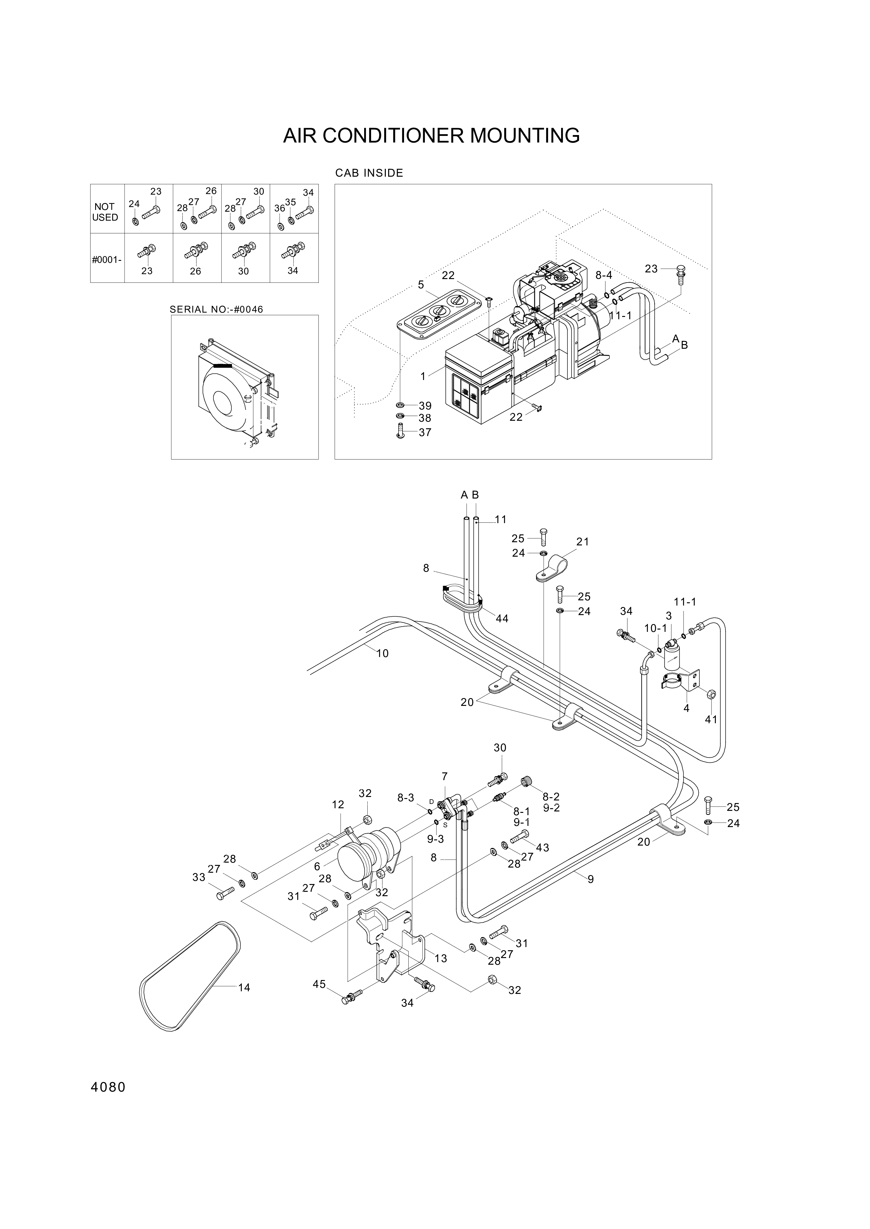 drawing for Hyundai Construction Equipment 34L4-01450 - GROMMET