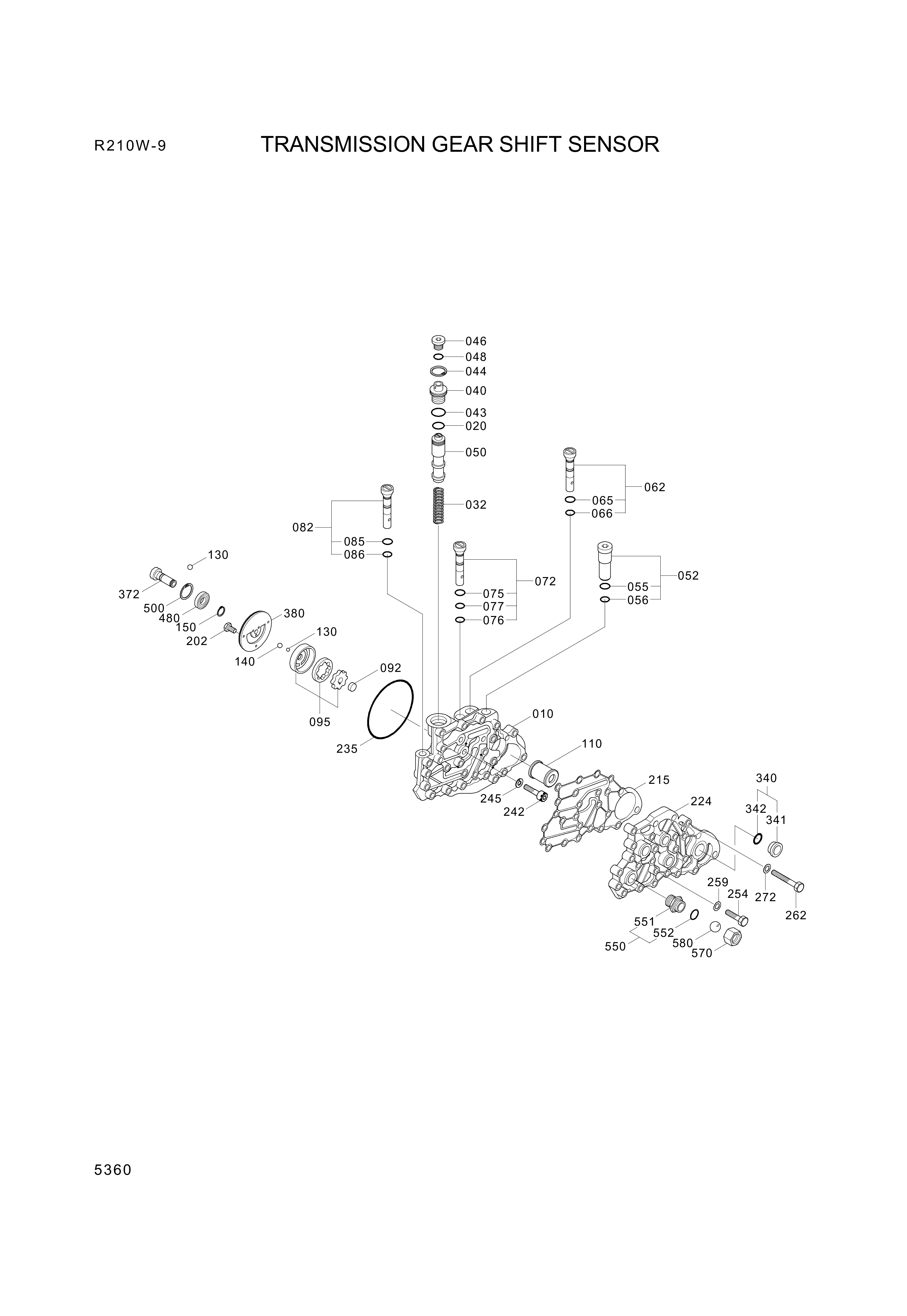 drawing for Hyundai Construction Equipment ZGAQ-02068 - ROTOR SET