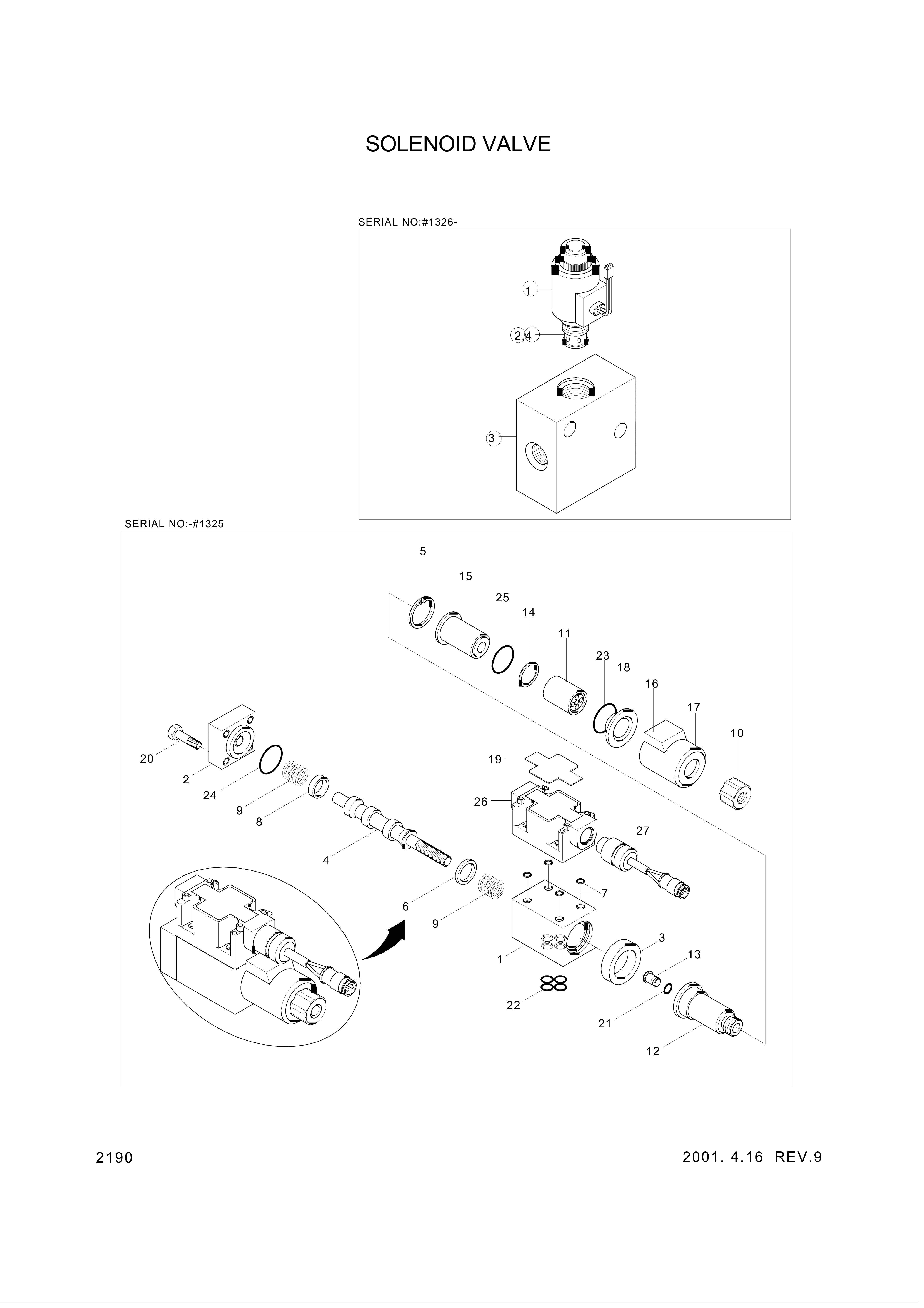 Technical drawing of Hyundai Construction Equipment R0-29-90 O-RING with dimensions and layout (figure 5)