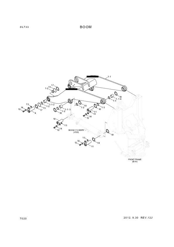 drawing for Hyundai Construction Equipment S391-070130 - SHIM-ROUND 1.0