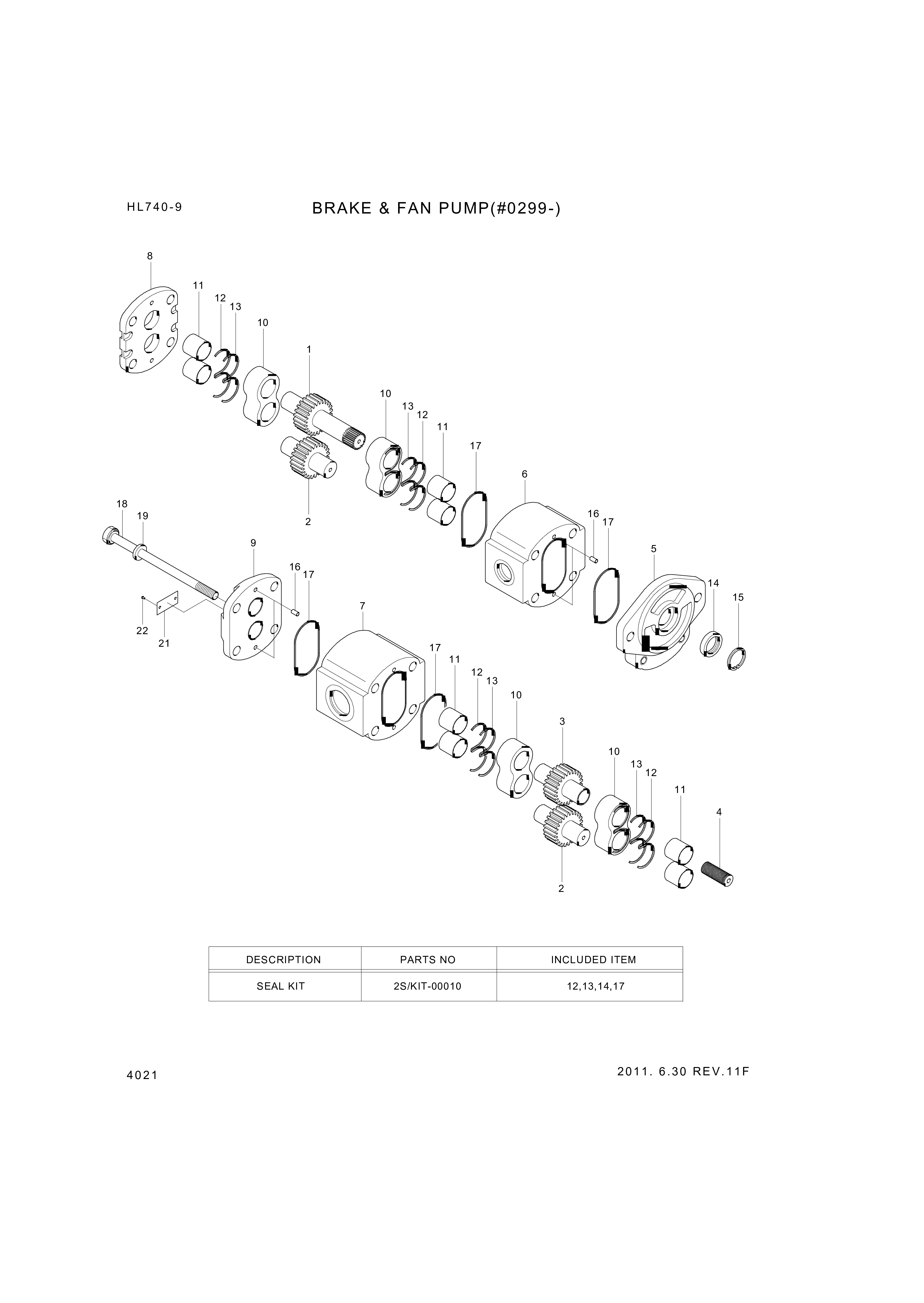 drawing for Hyundai Construction Equipment XKAG-00081 - RIVET