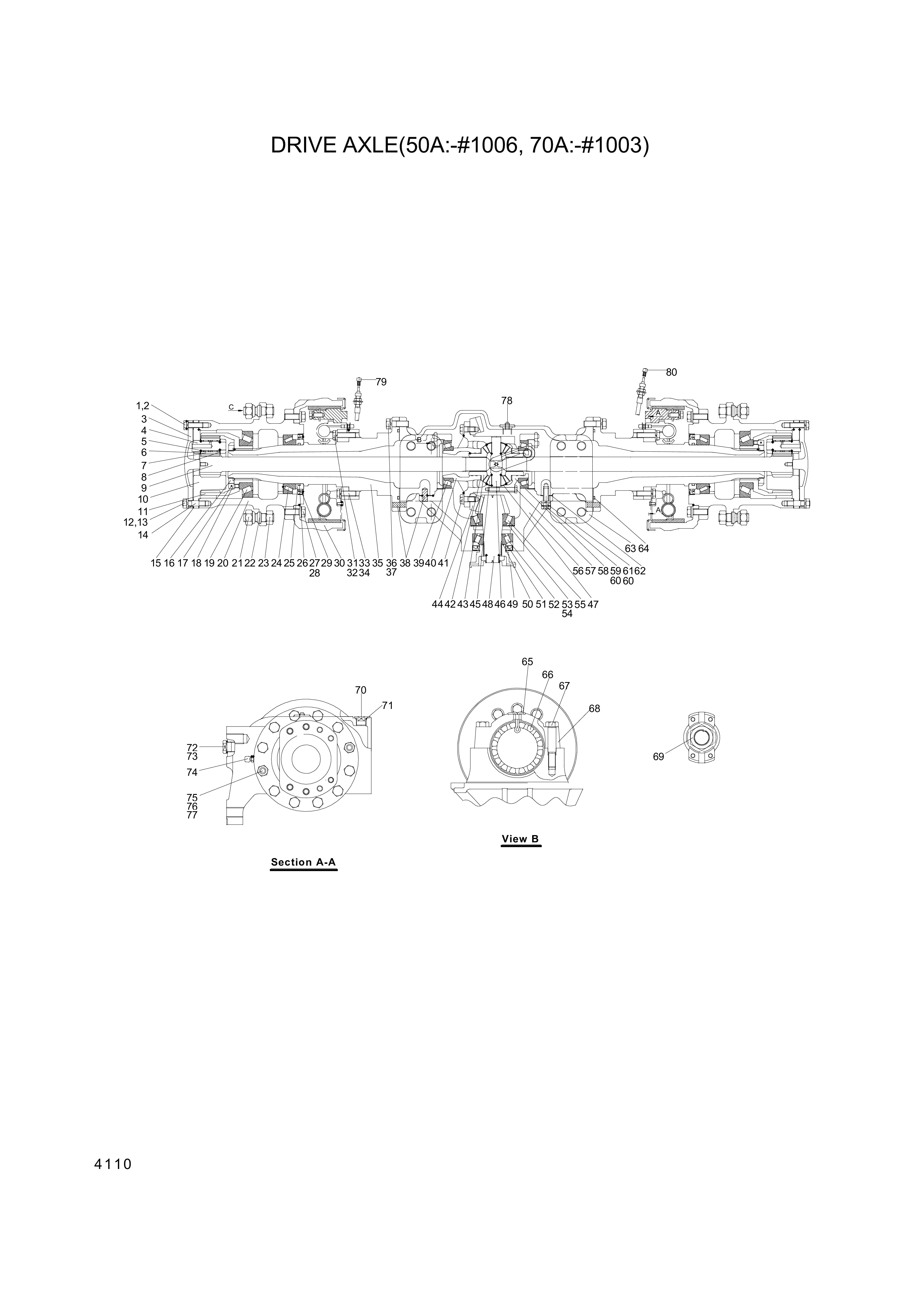 drawing for Hyundai Construction Equipment XKBT-00166 - BOLT