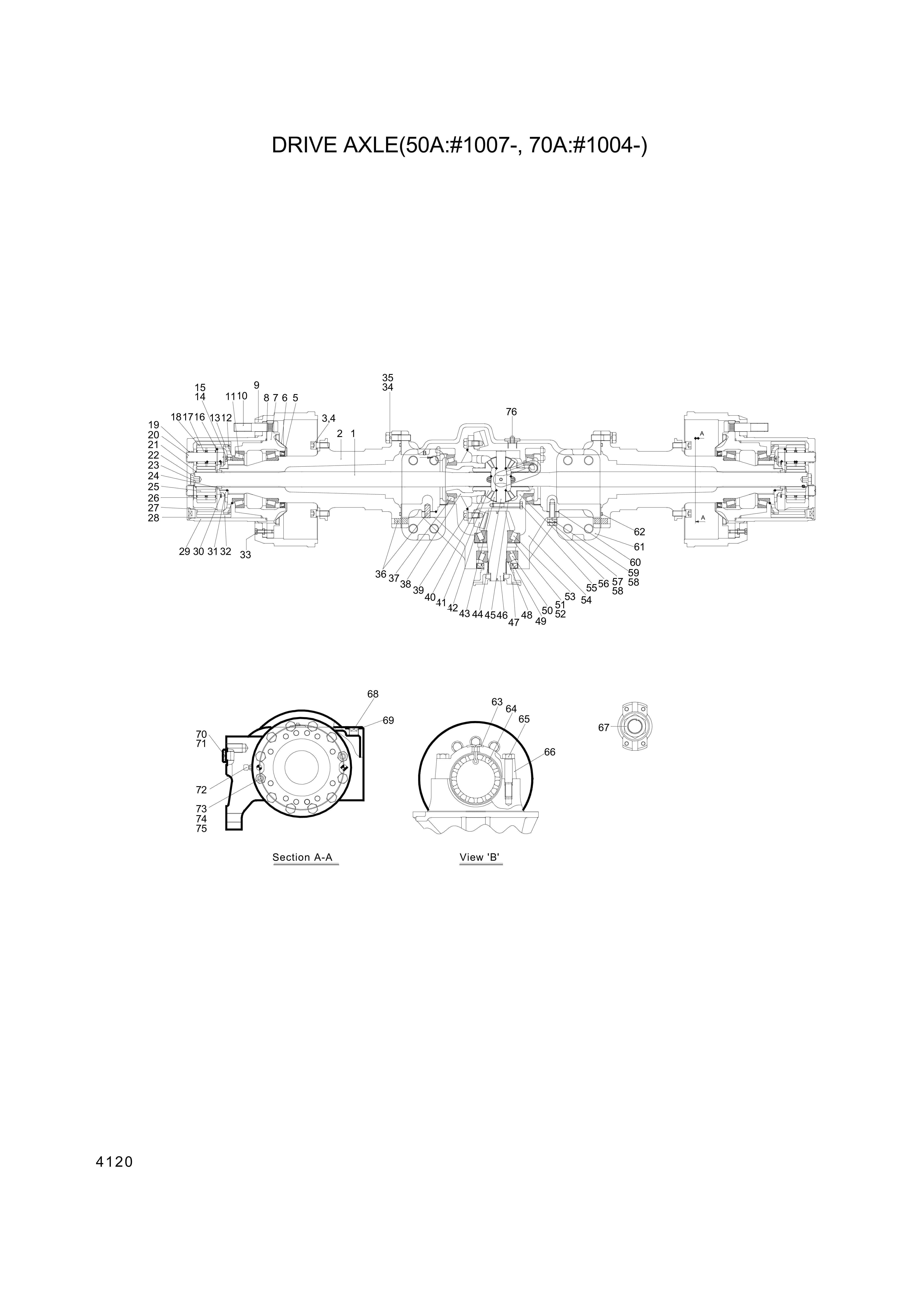 drawing for Hyundai Construction Equipment 661163 - NUT-WHEEL