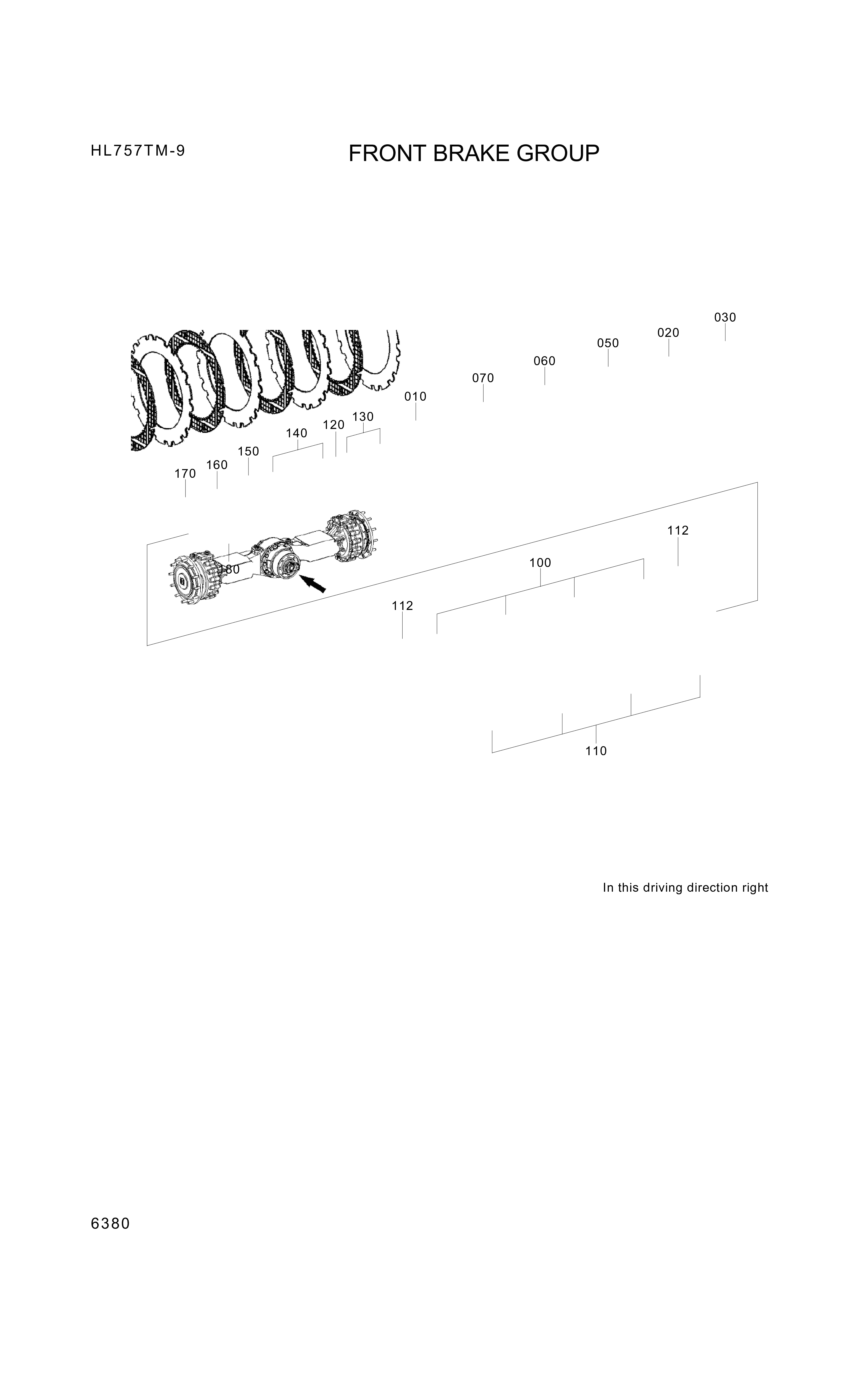 drawing for Hyundai Construction Equipment ZGAQ-02505 - PISTON-BRAKE