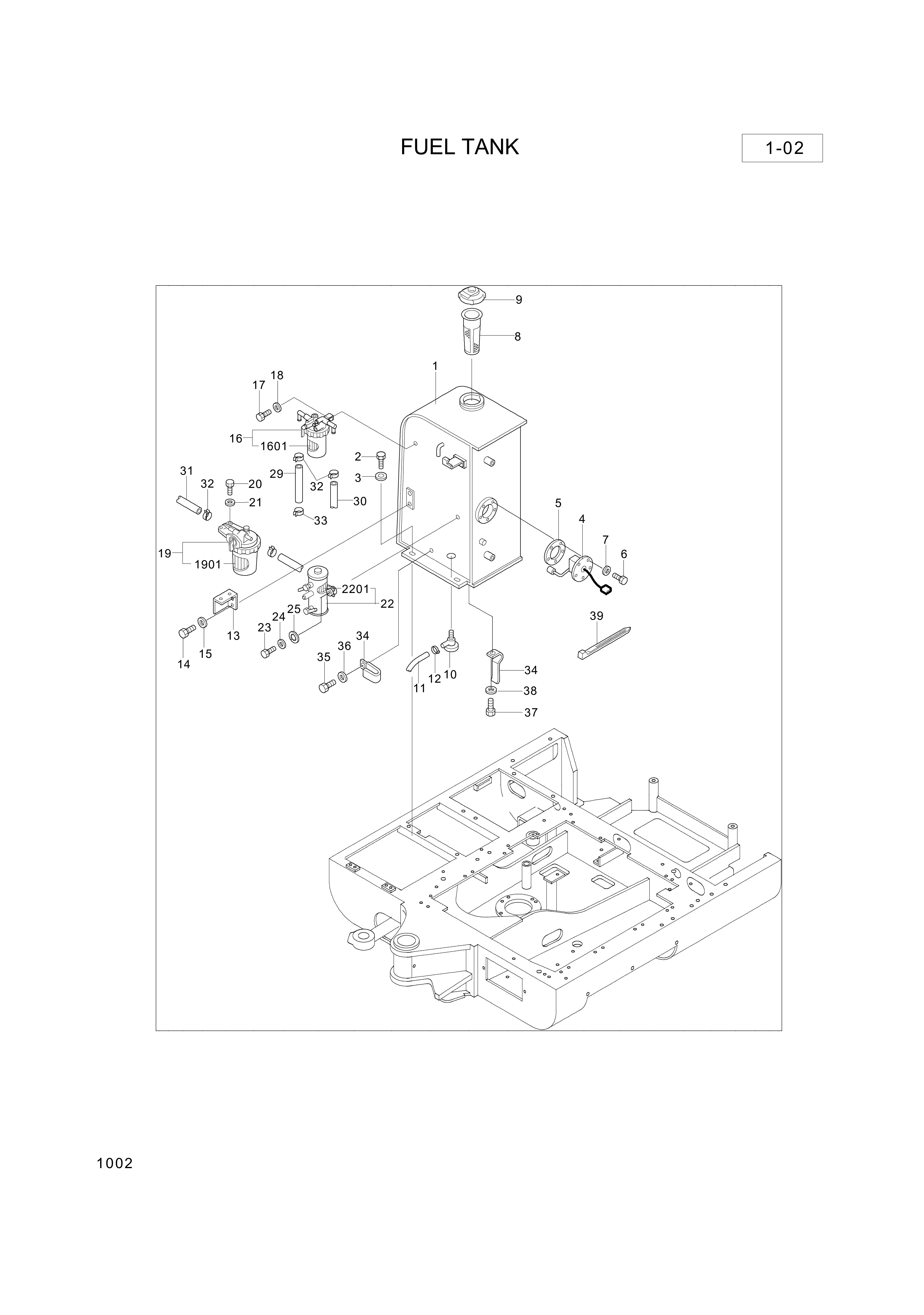 drawing for Hyundai Construction Equipment MM434147 - ELEMENT ASSY