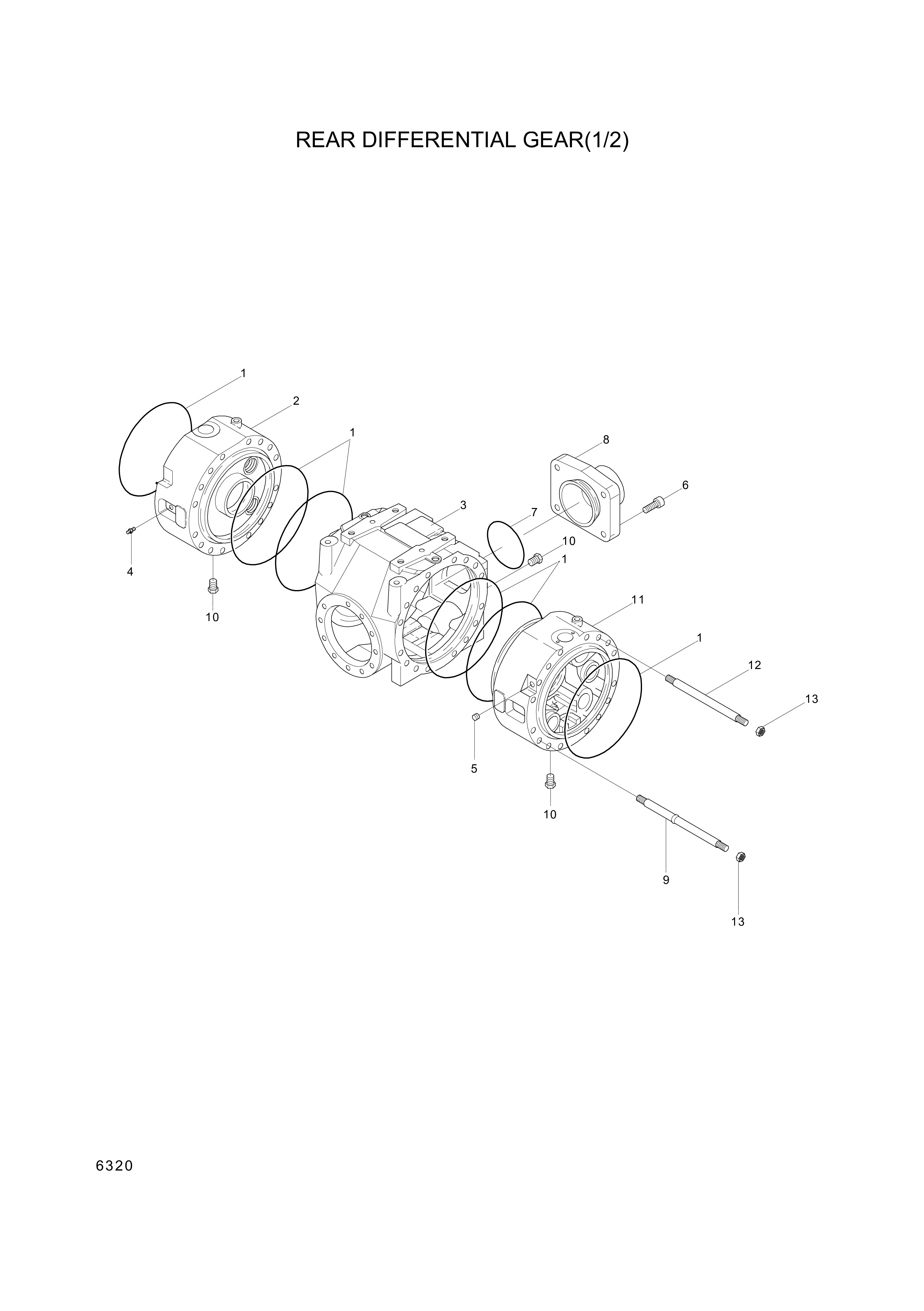 drawing for Hyundai Construction Equipment 1760102803 - SUPPORT