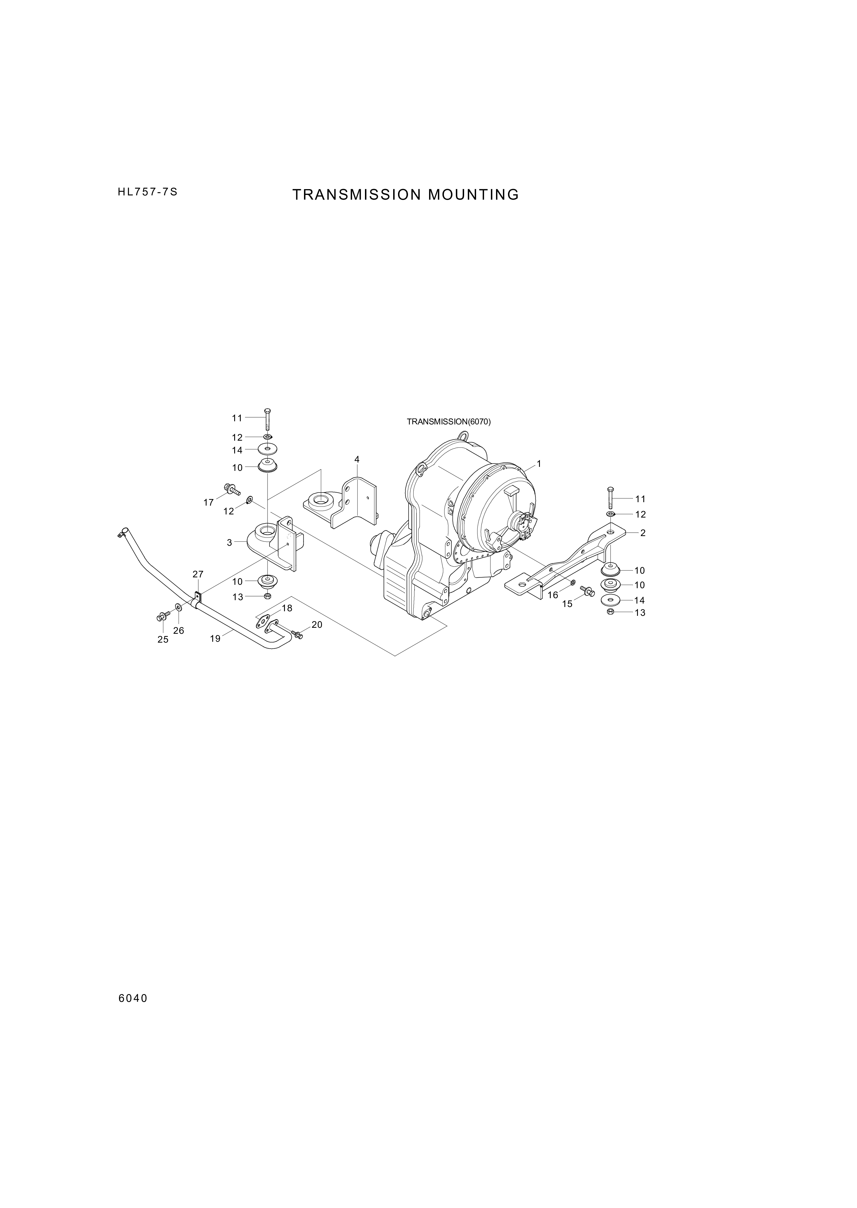 drawing for Hyundai Construction Equipment 81LF-60060 - CLAMP-PIPE