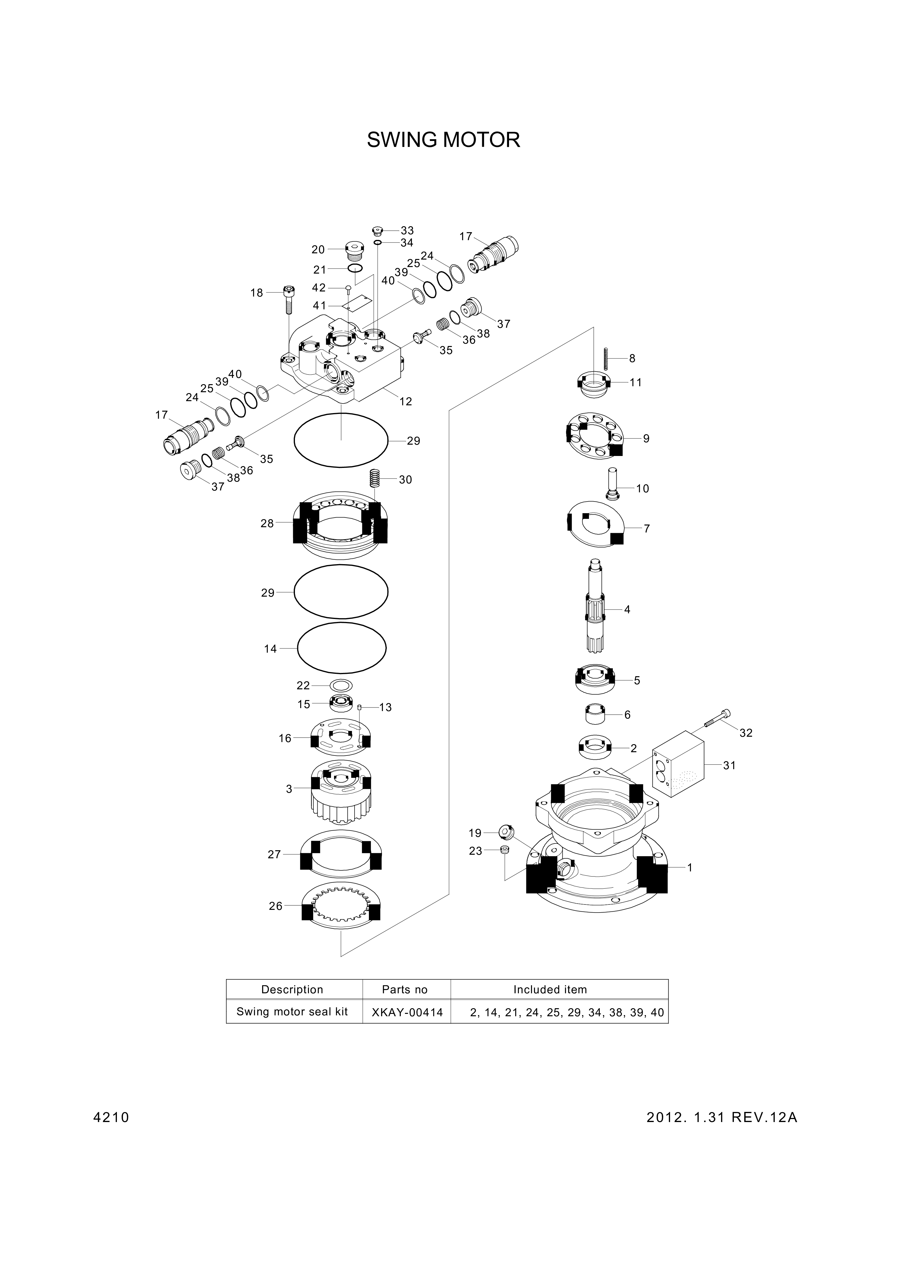 drawing for Hyundai Construction Equipment XKAH-00503 - PLUG