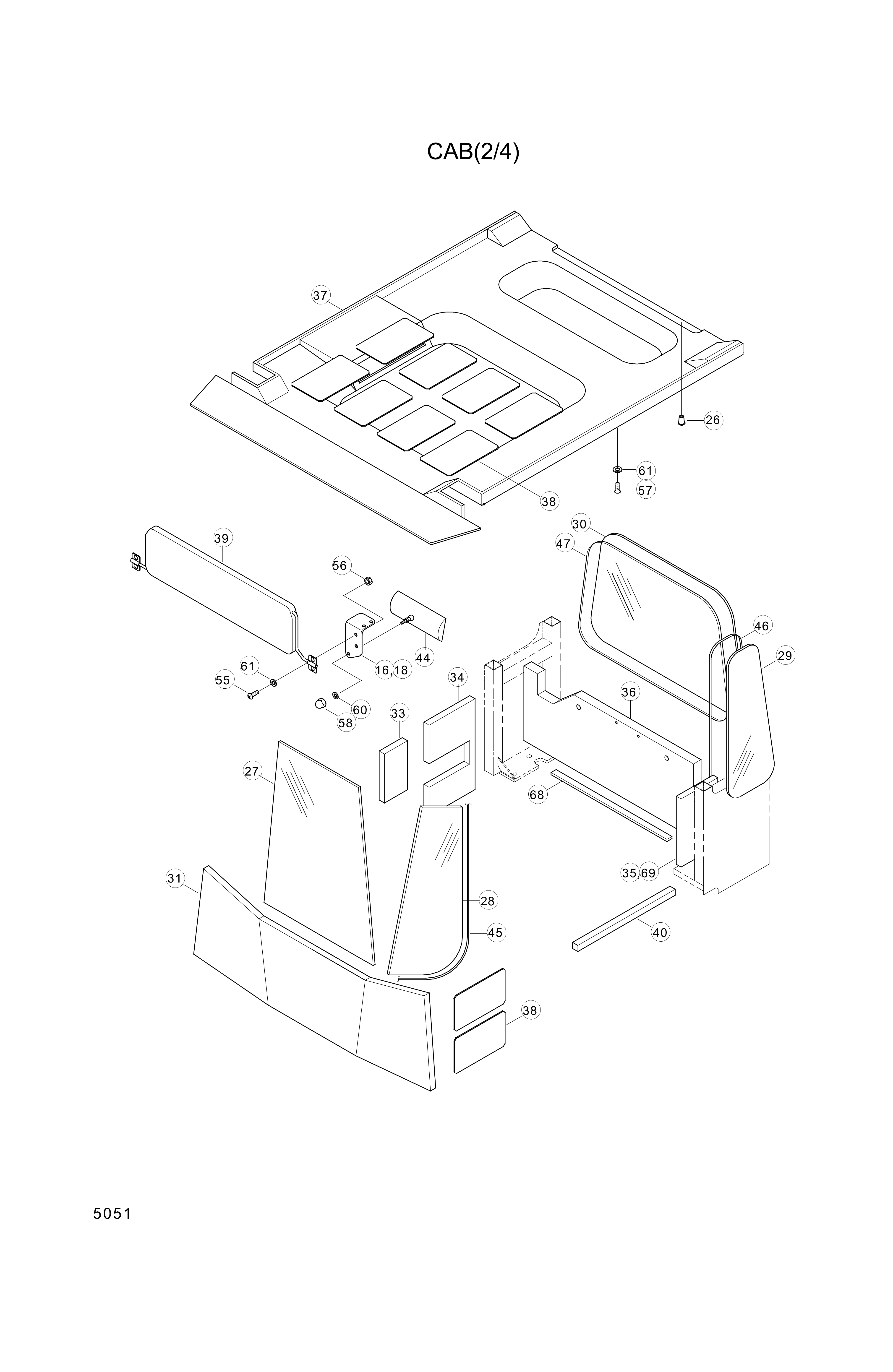 drawing for Hyundai Construction Equipment 74L3-04504 - LINER-HEAD