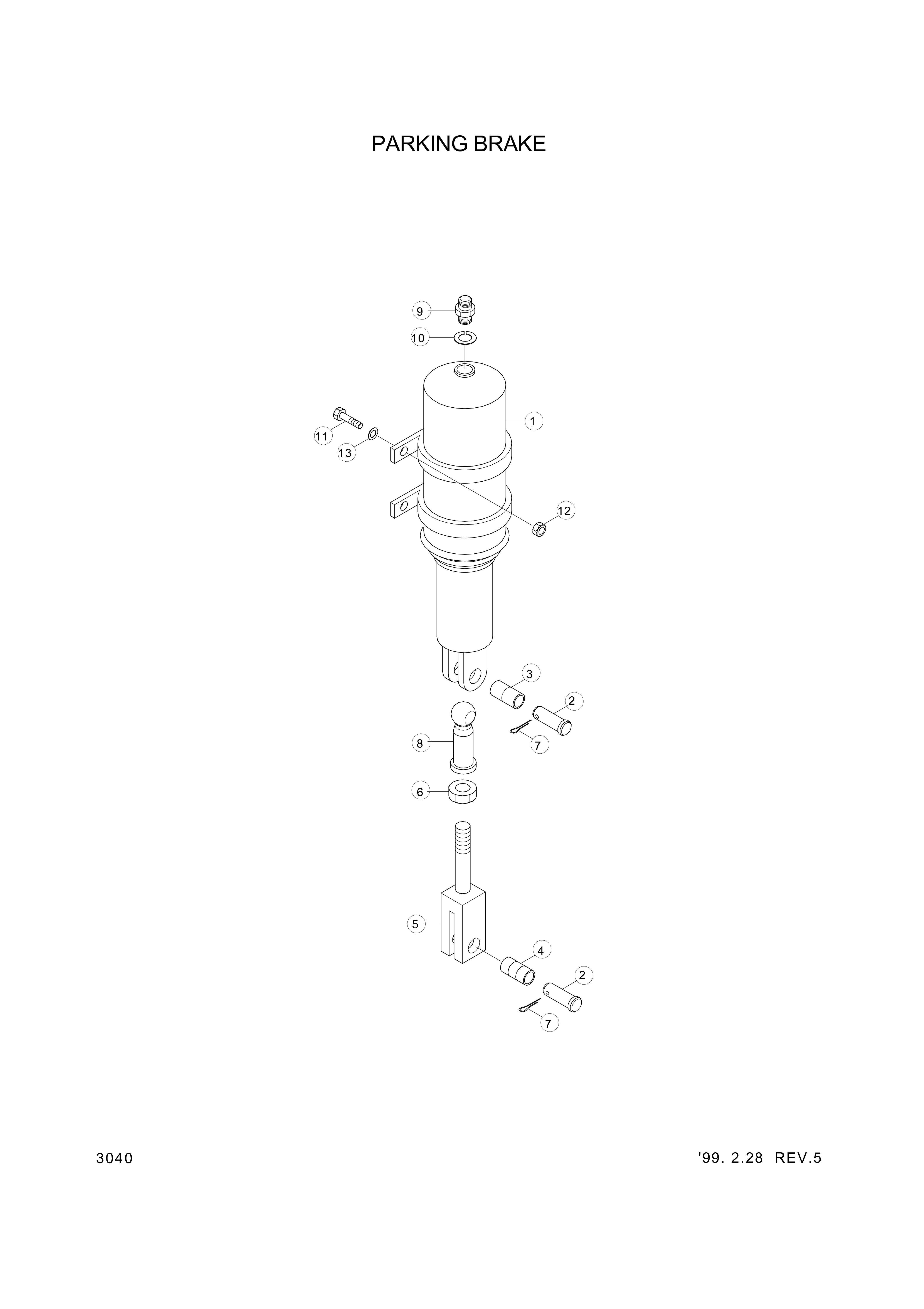 drawing for Hyundai Construction Equipment 81L3-0138 - BUSHING-DU