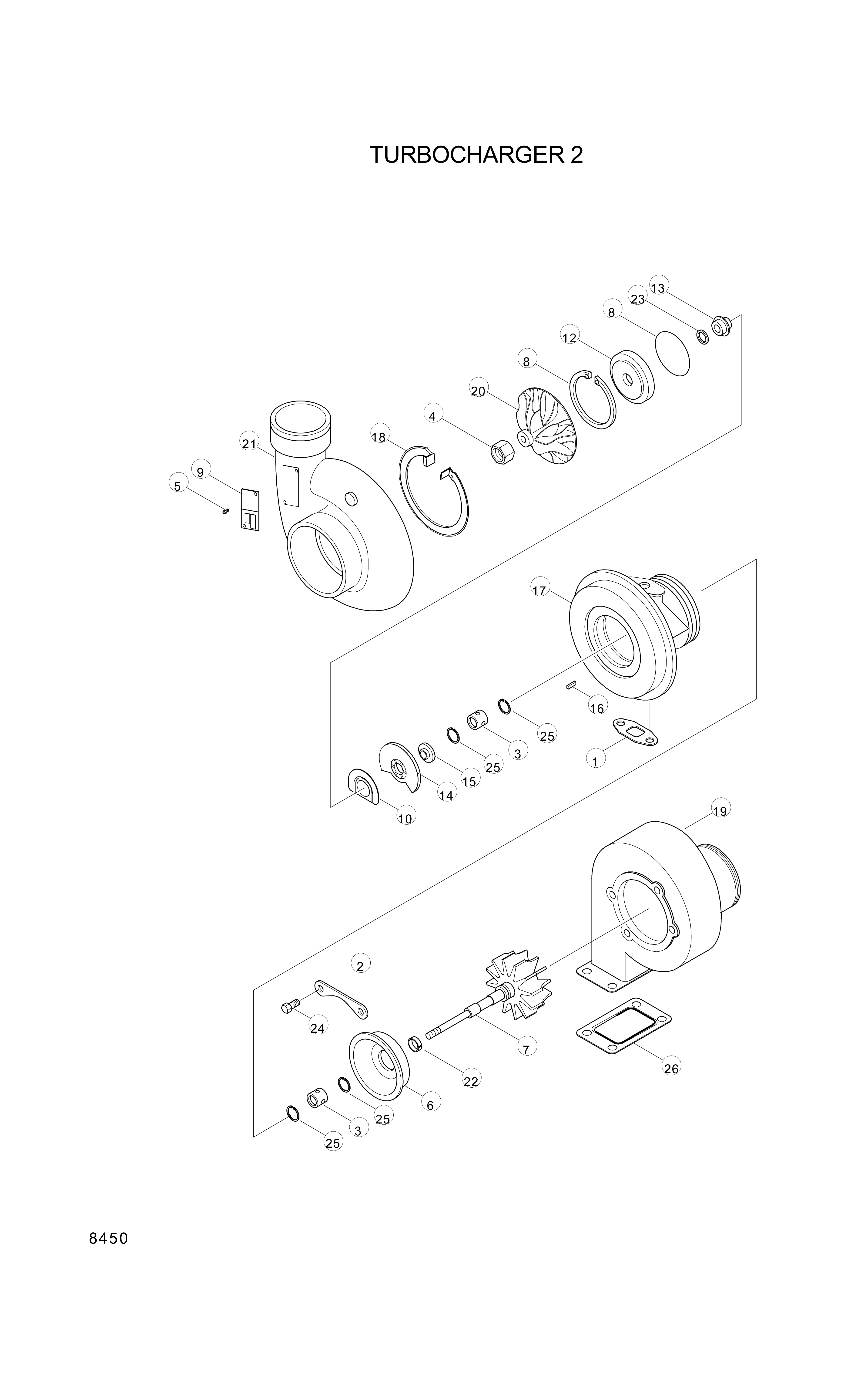 drawing for Hyundai Construction Equipment 3501188 - PLATE-CLAMPING