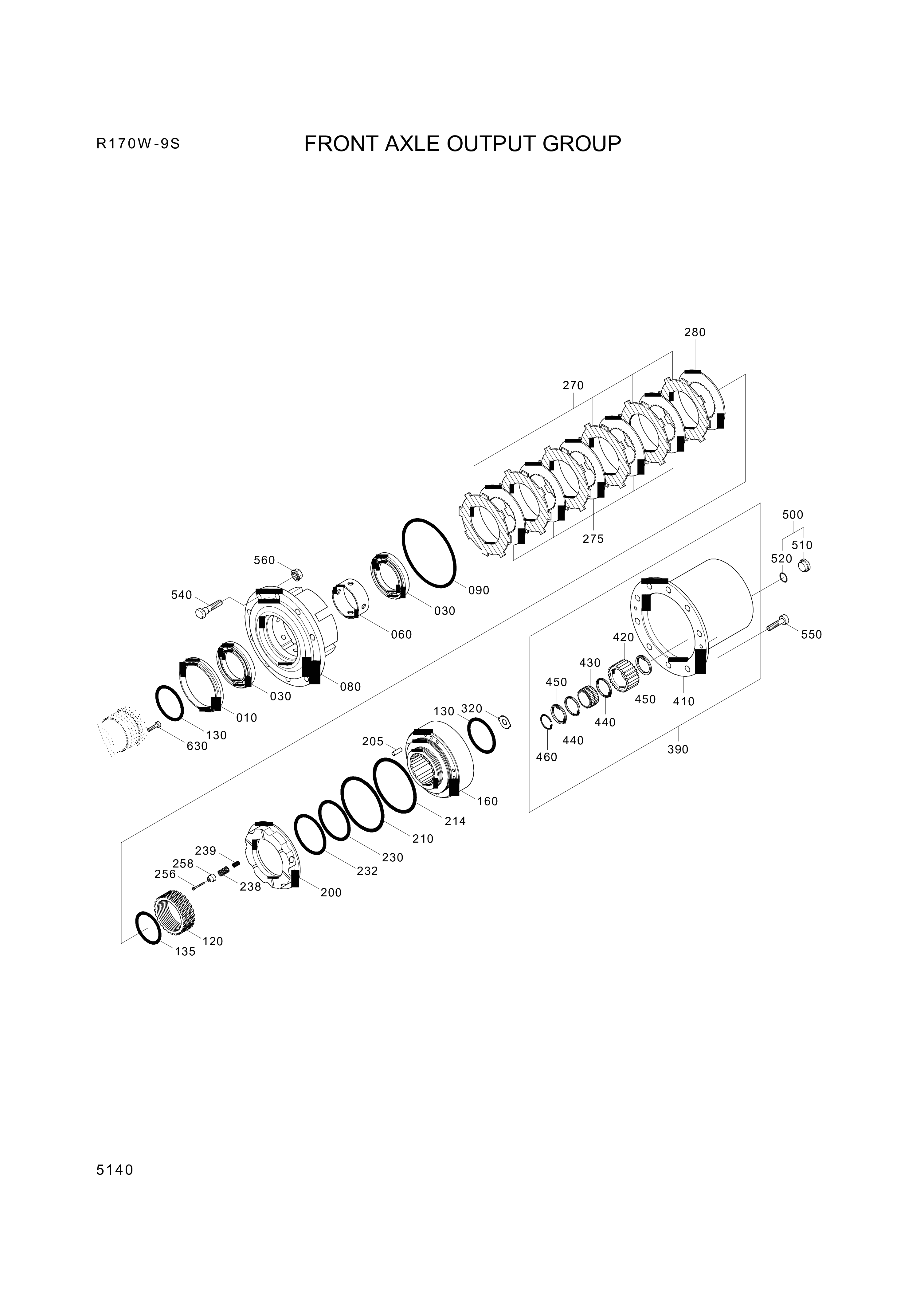 drawing for Hyundai Construction Equipment 4472-348-031 - BUSHING-SPACER