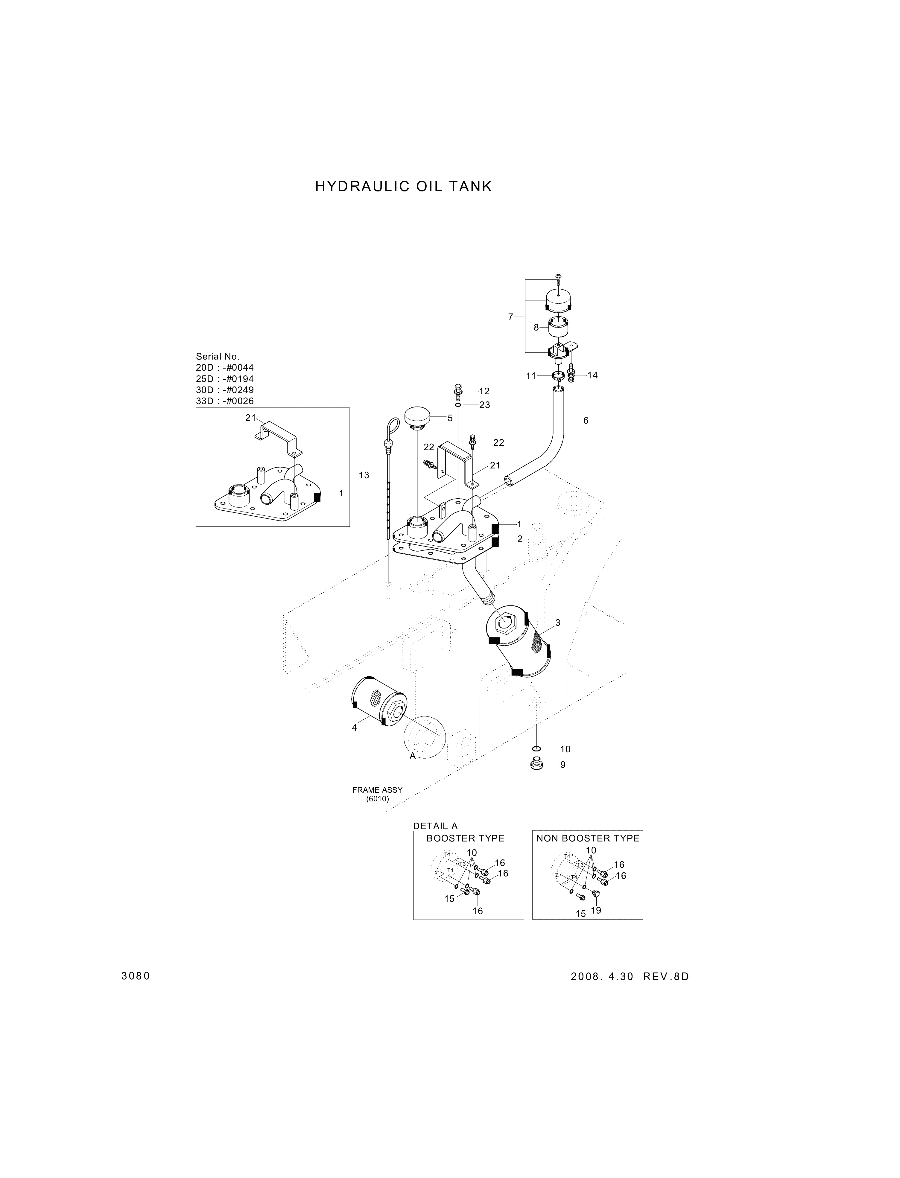 drawing for Hyundai Construction Equipment 35HC-30020 - GASKET