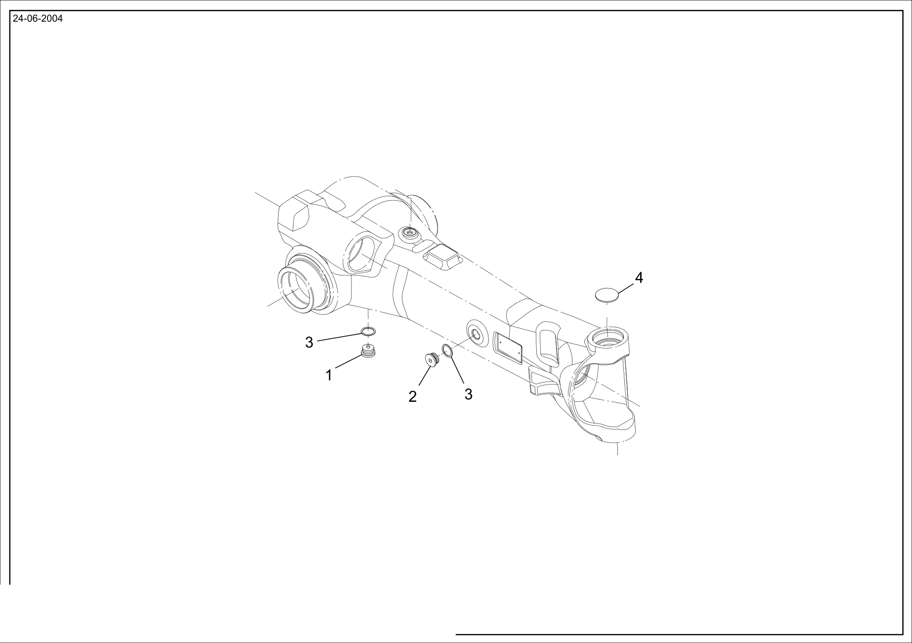 drawing for STEYR 1-33-741-004 - PLUG