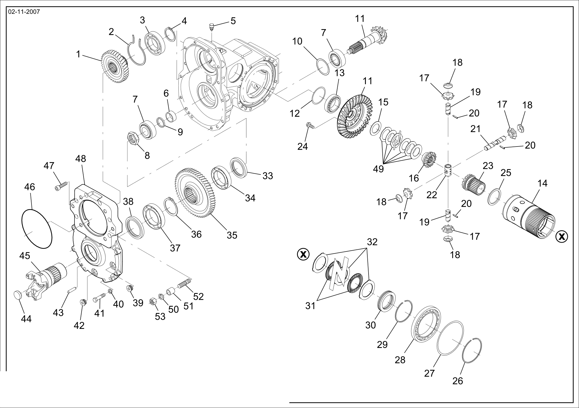 drawing for VENIERI 243.3.119 - PIN