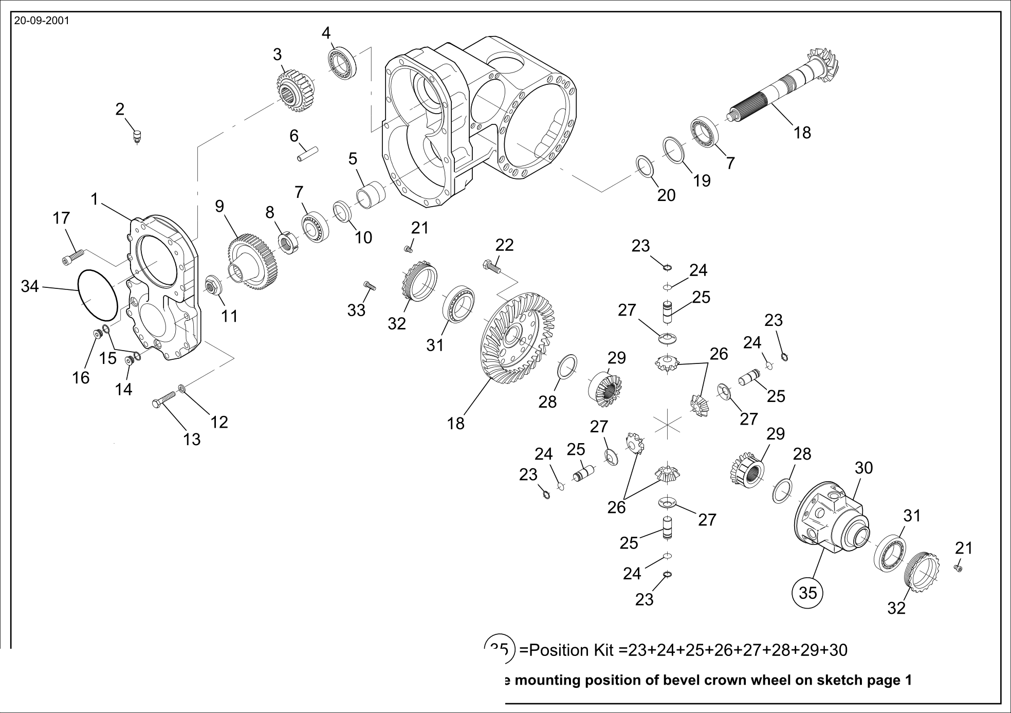 drawing for GHH 1202-0043 - DIFFERENTIAL