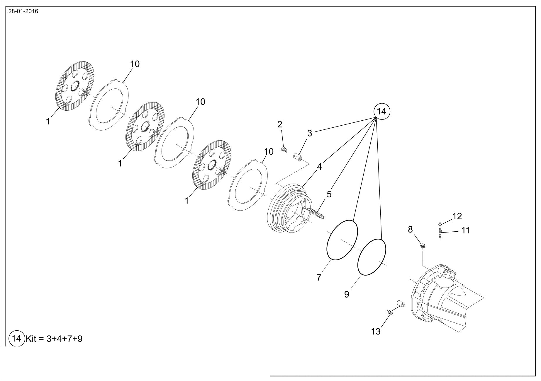 drawing for AGCO ACW3053570 - SPRING