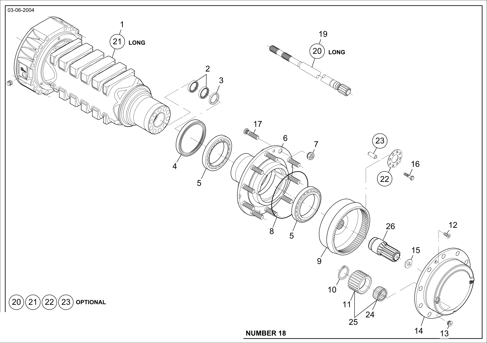 drawing for Hyundai Construction Equipment ZTAM-00178 - BOLT