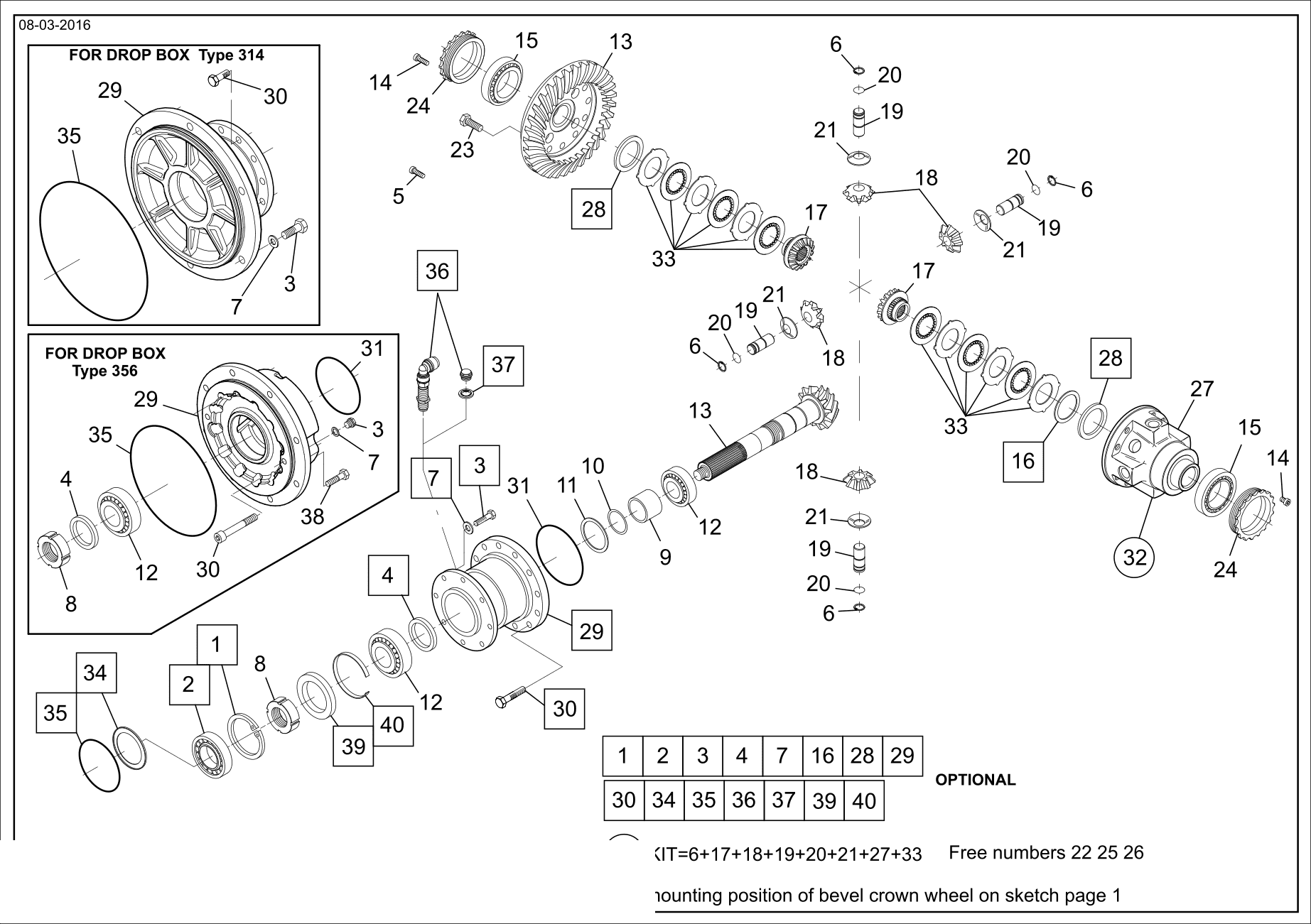 drawing for OMEGA LIFT 20.116.70211 - DISC