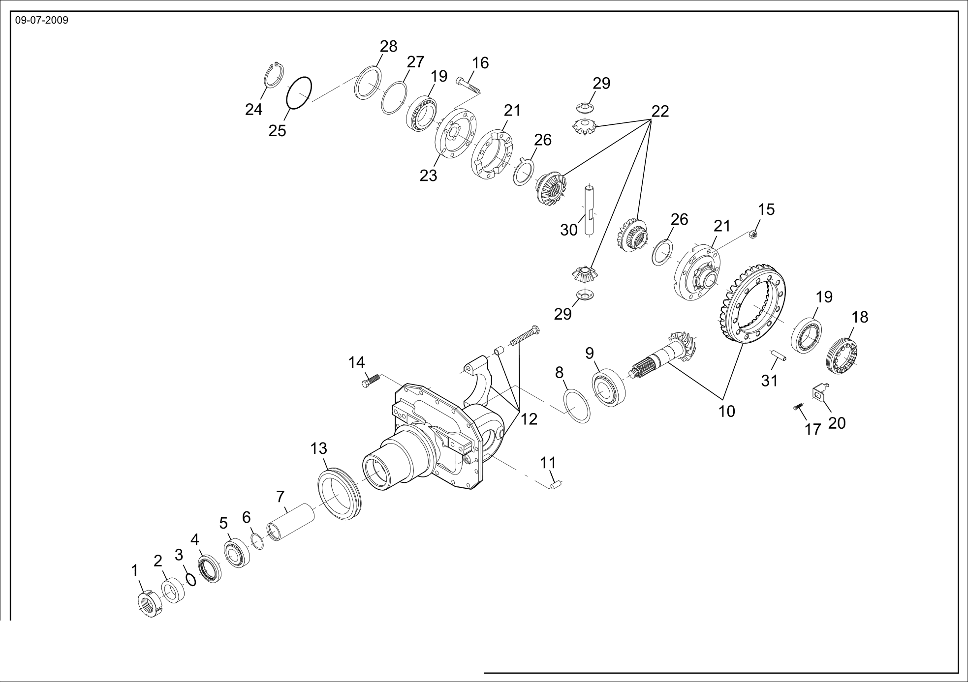 drawing for CNH NEW HOLLAND 87611463 - DOWEL