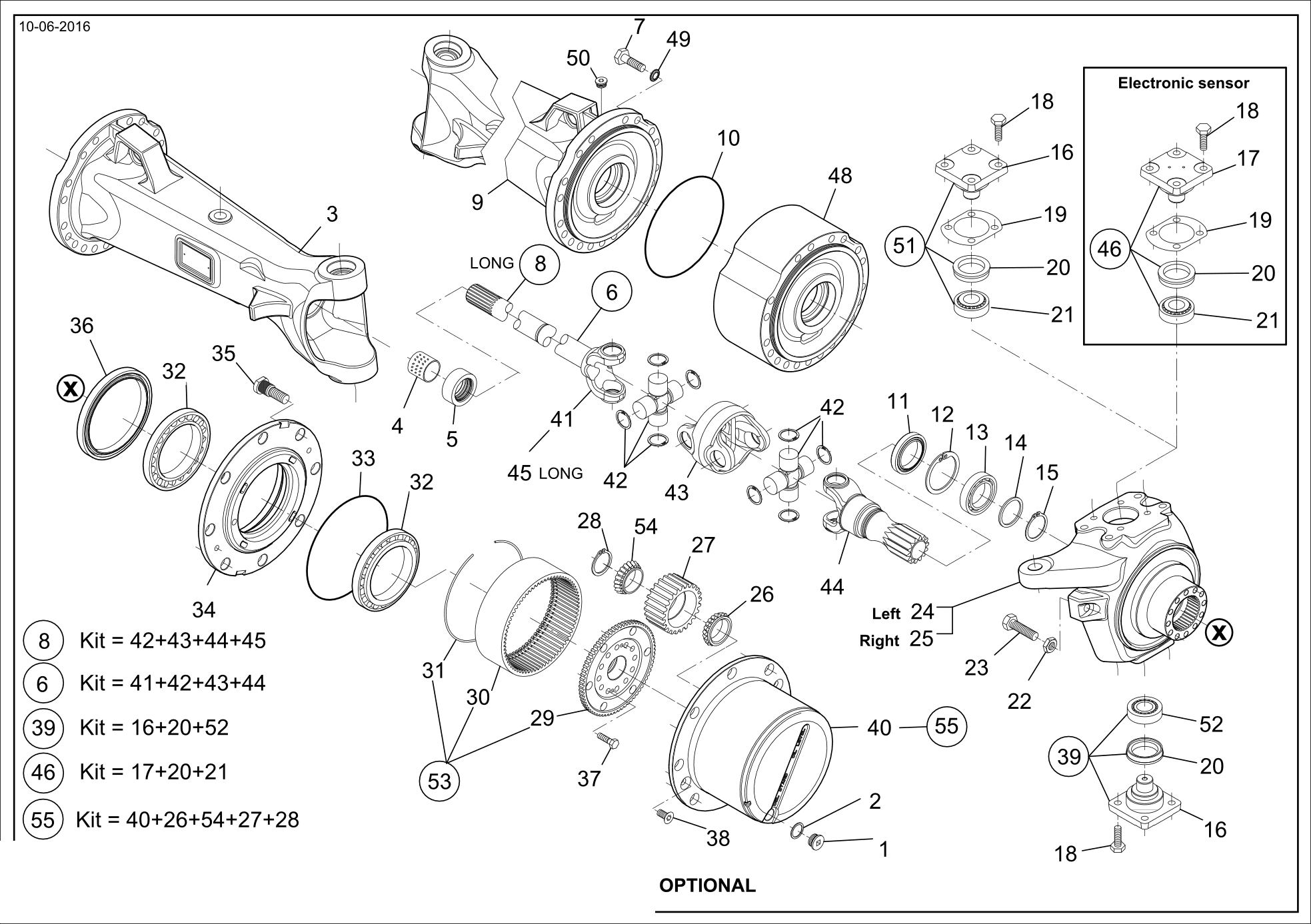 drawing for AGCO X605595700000 - BALL BEARING