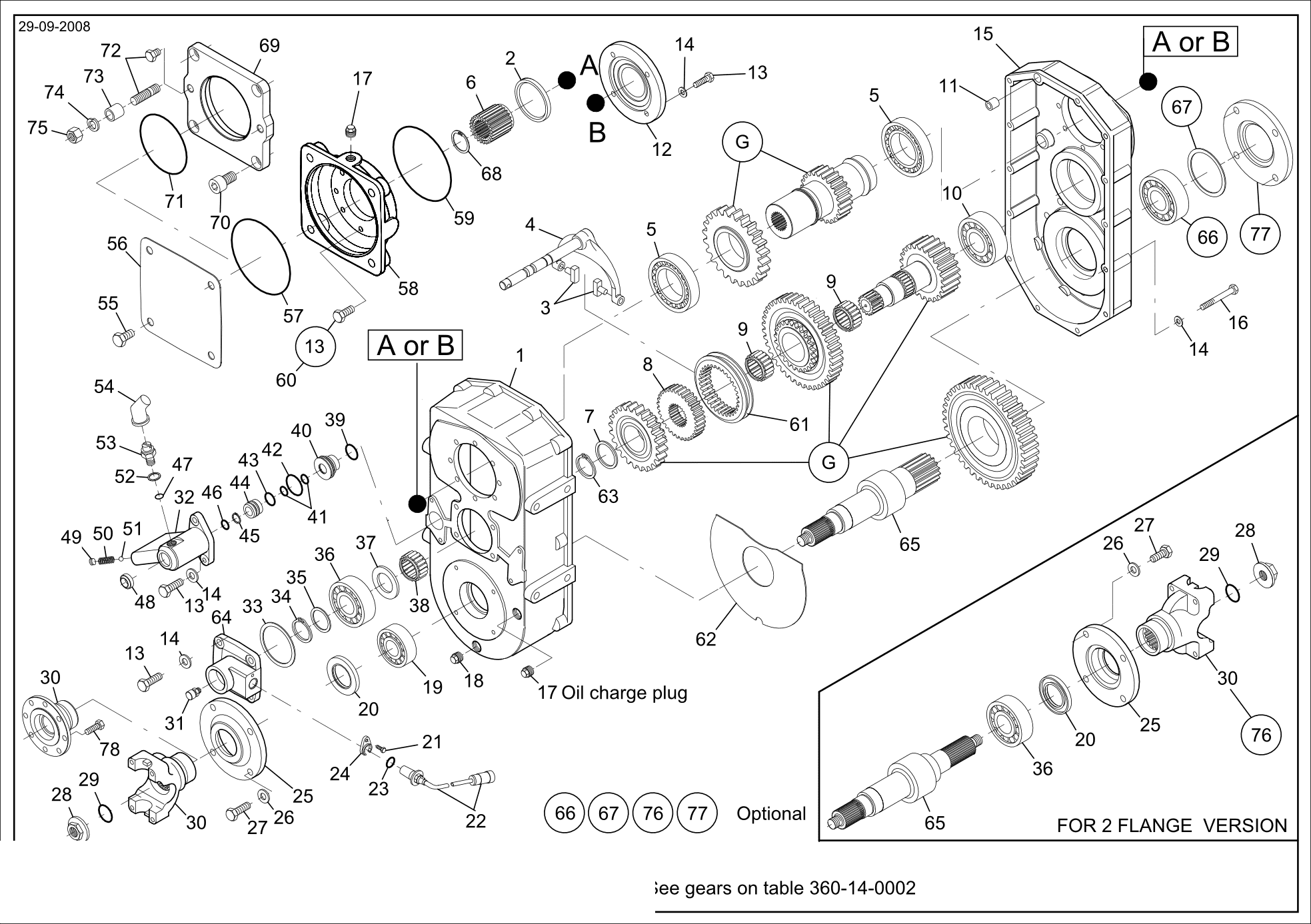 drawing for AEBI SCHMIDT GMBH 1223529-9 - ROLLER BEARING