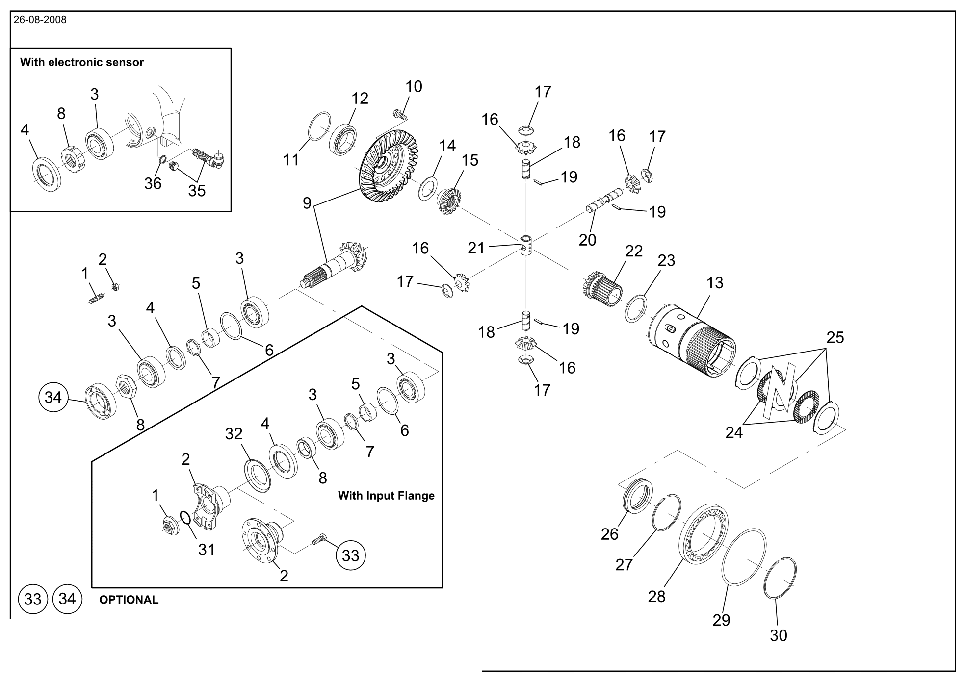 drawing for AGCO 000345623A - SHIM