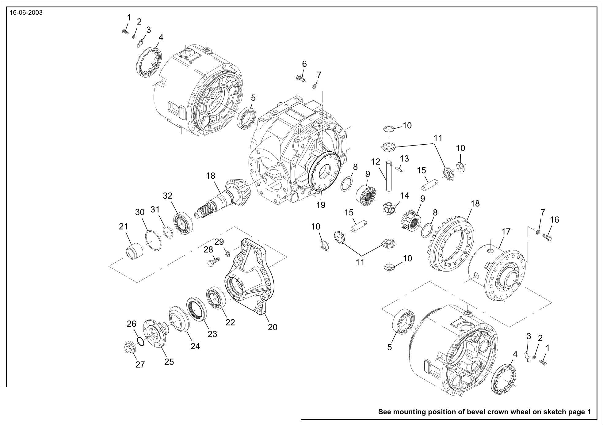 drawing for MERLO 048711 - SHIM