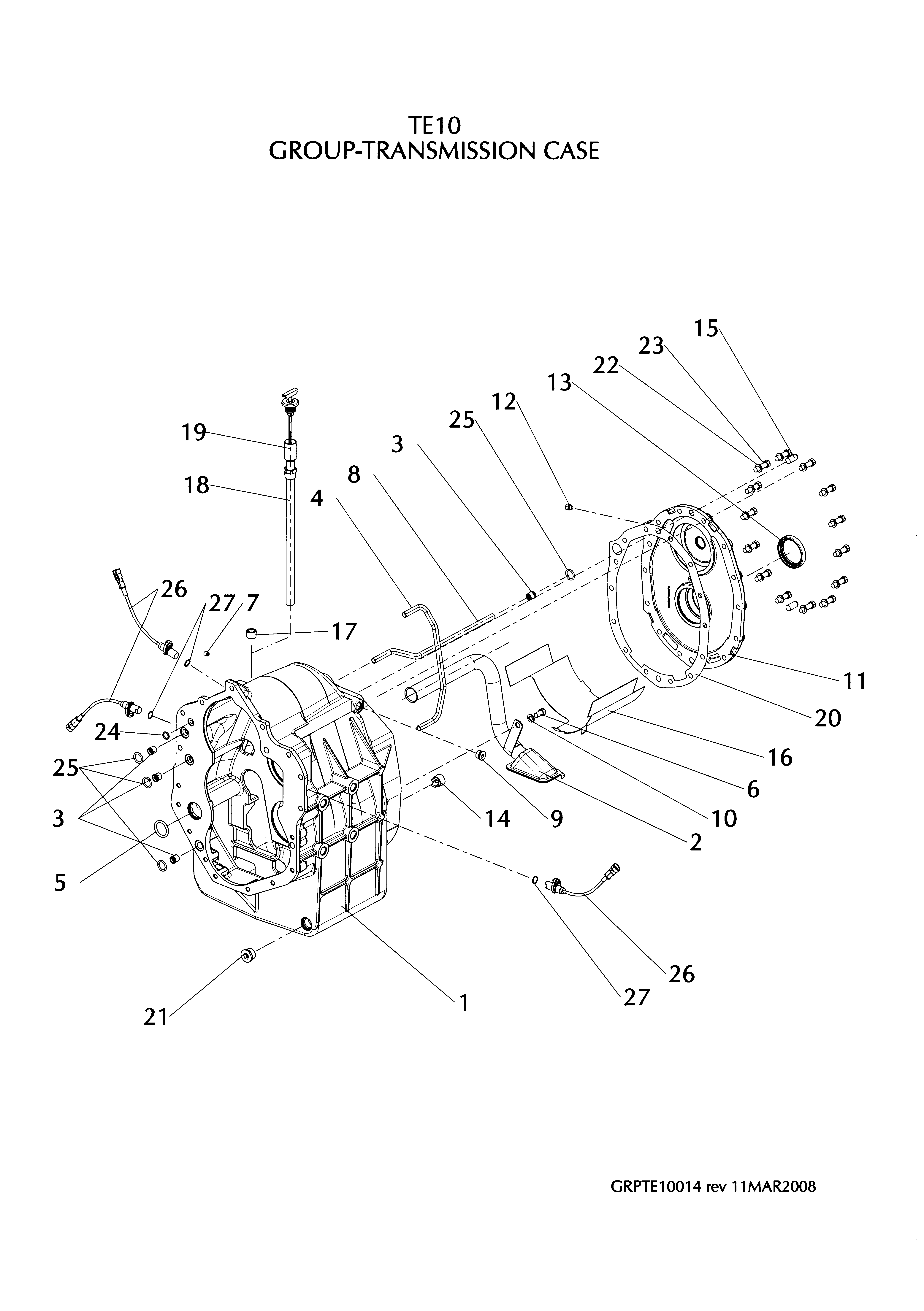 drawing for DOOSAN CEA143660 - OIL SEAL