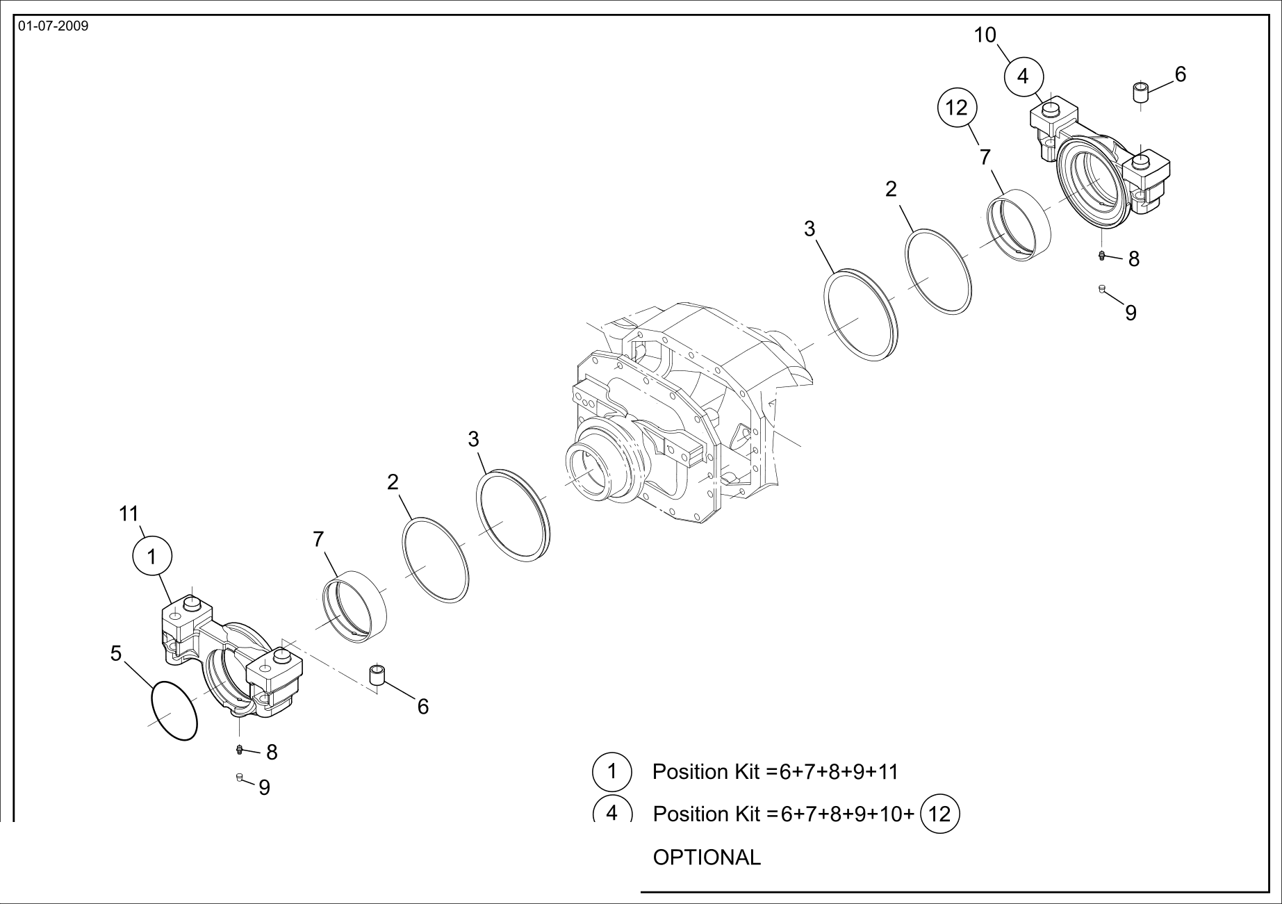 drawing for AGCO 000139293A - BUSSOLA