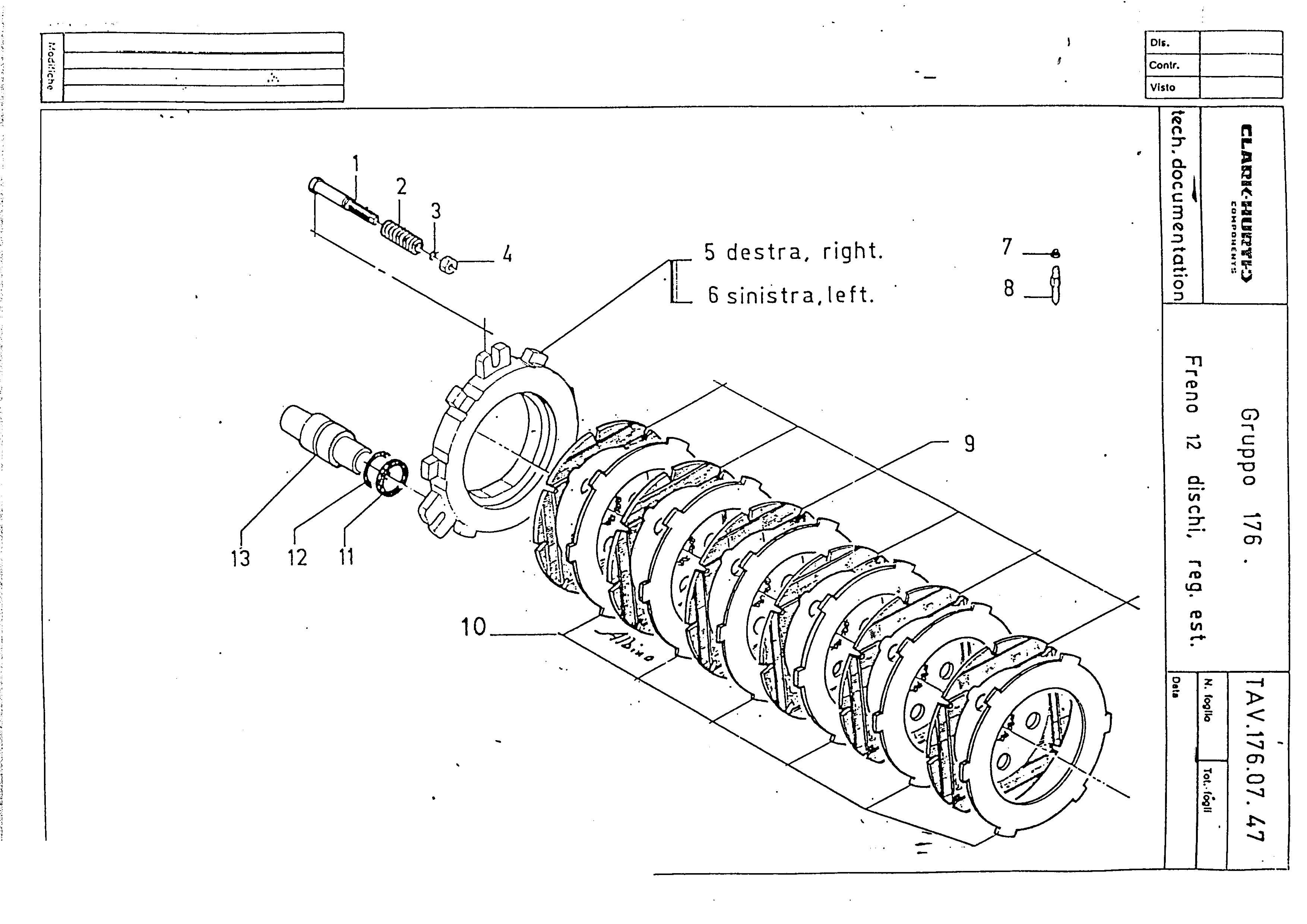 drawing for CNH NEW HOLLAND 71476043 - DISC