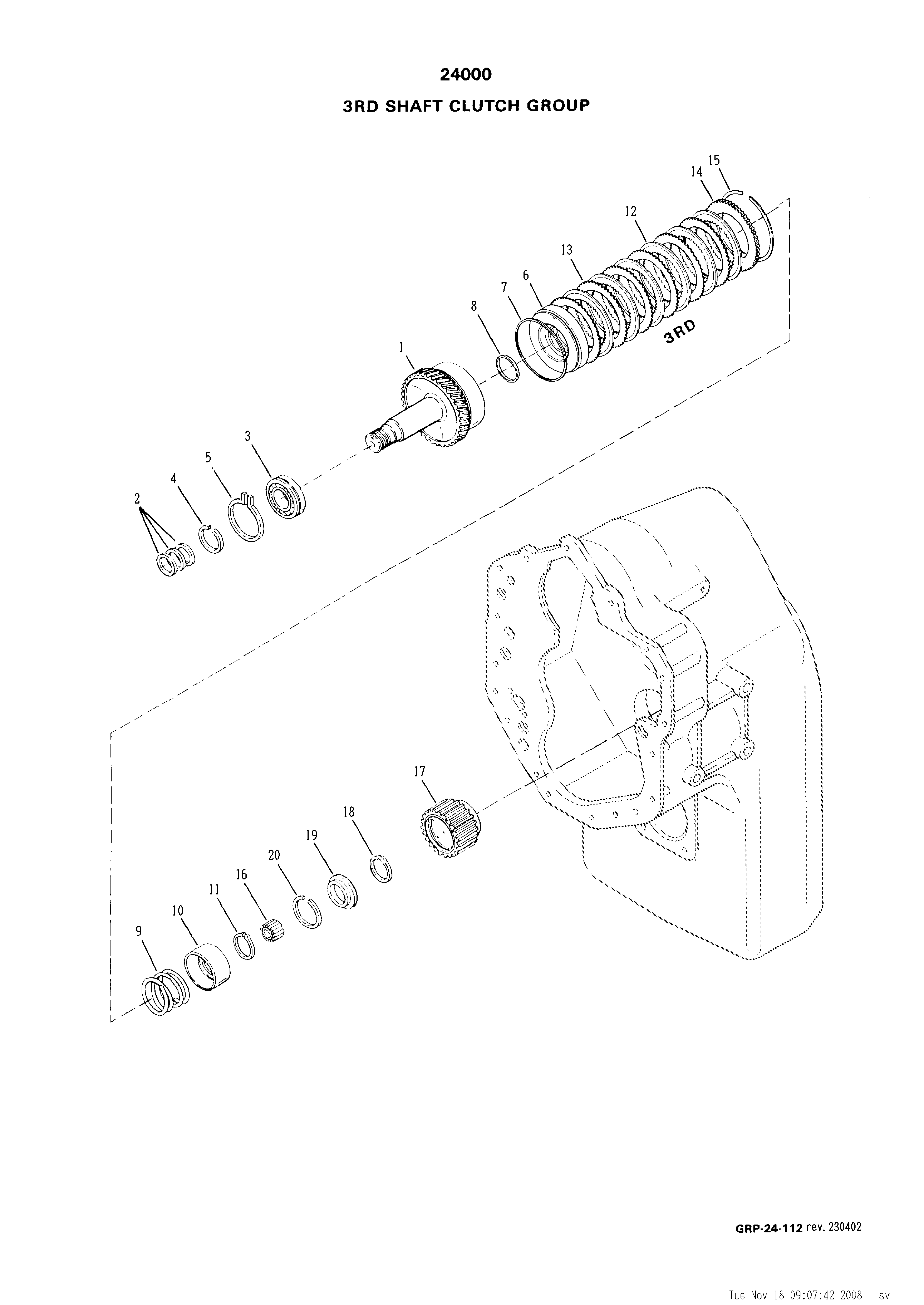 drawing for XTREME MANUFACTURING 14106-040 - BEARING