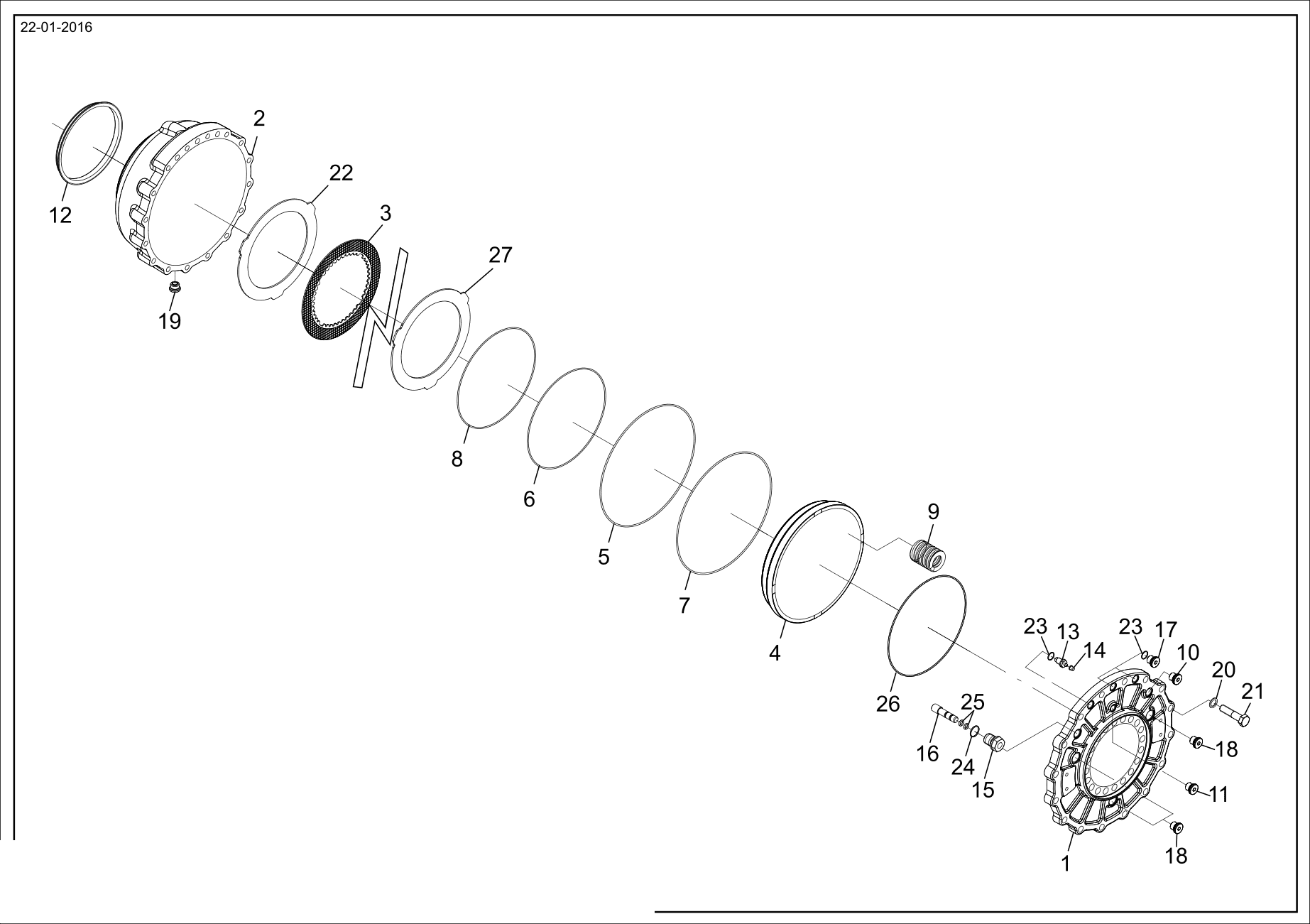 drawing for SCHOPF MASCHINENBAU GMBH 101631 - SEAL - O-RING
