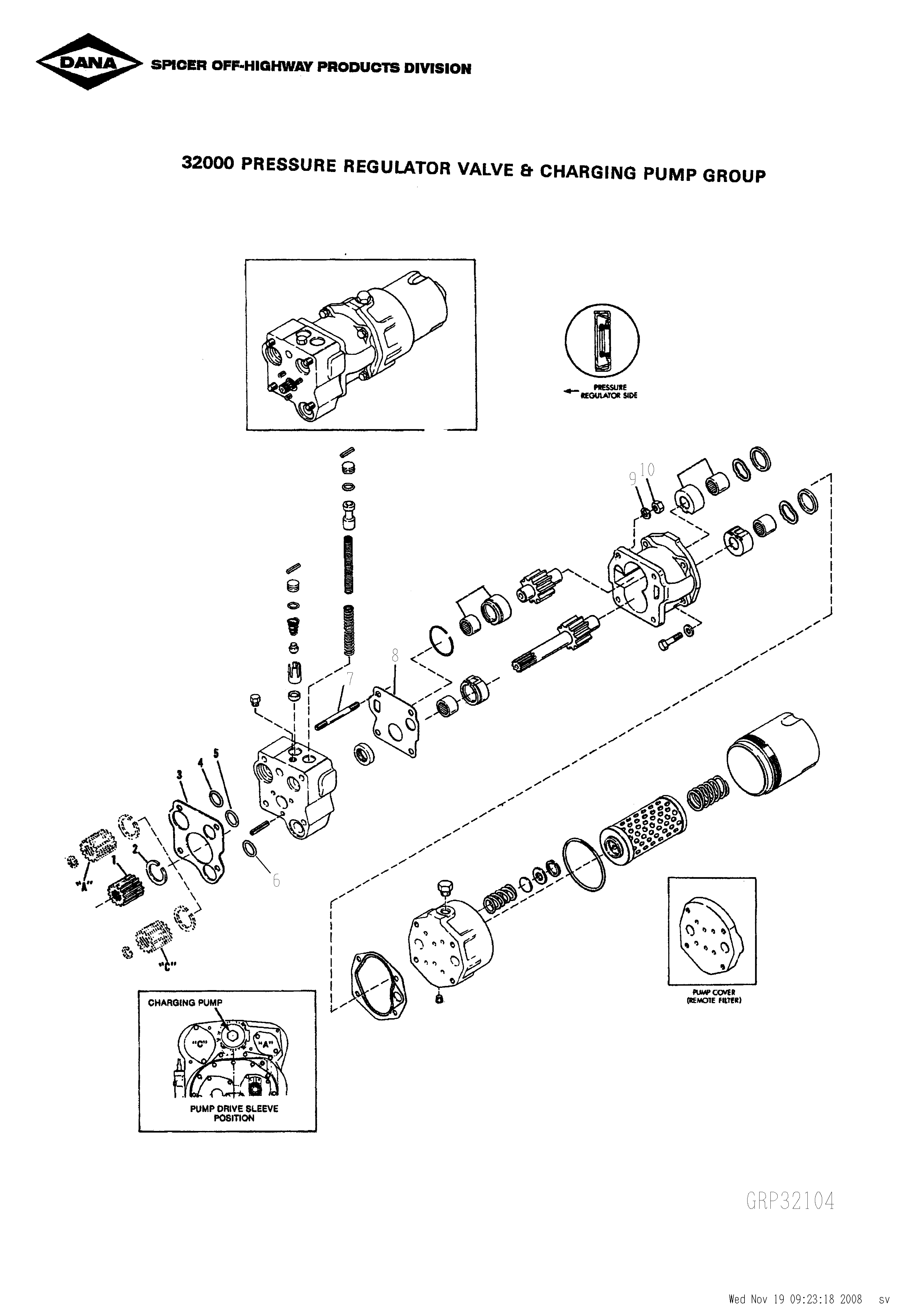 drawing for O & K 2039312 - SNAP RING