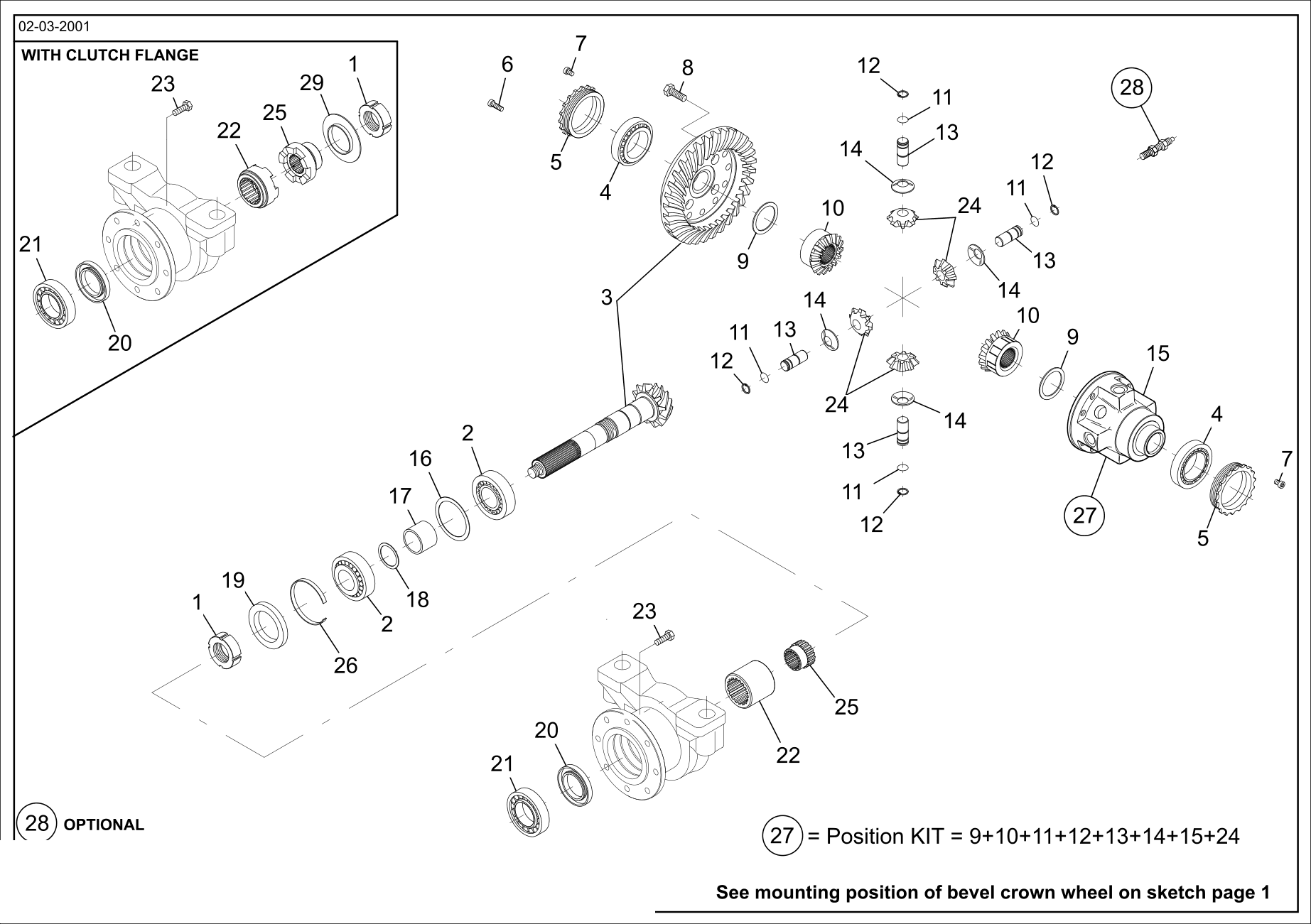 drawing for GHH 1202-0043 - DIFFERENTIAL