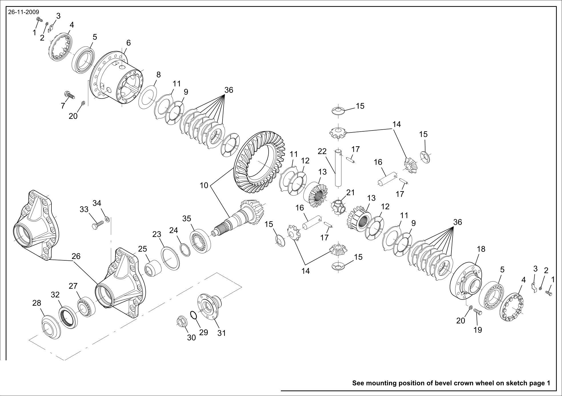 drawing for Hyundai Construction Equipment ZTAM-00167 - COVER