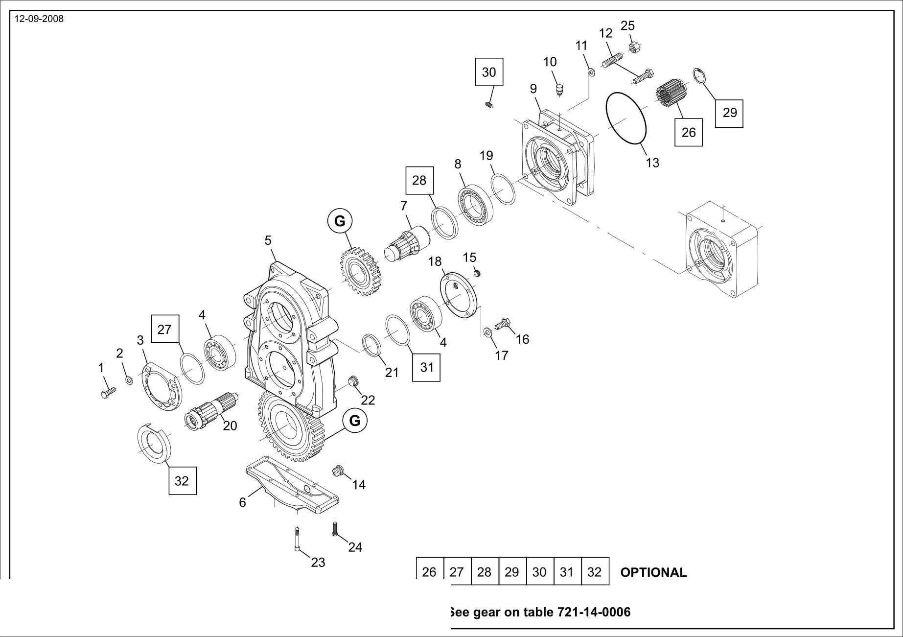 drawing for TIMKEN 30308M-90KM1 - TAPER ROLLER BEARING