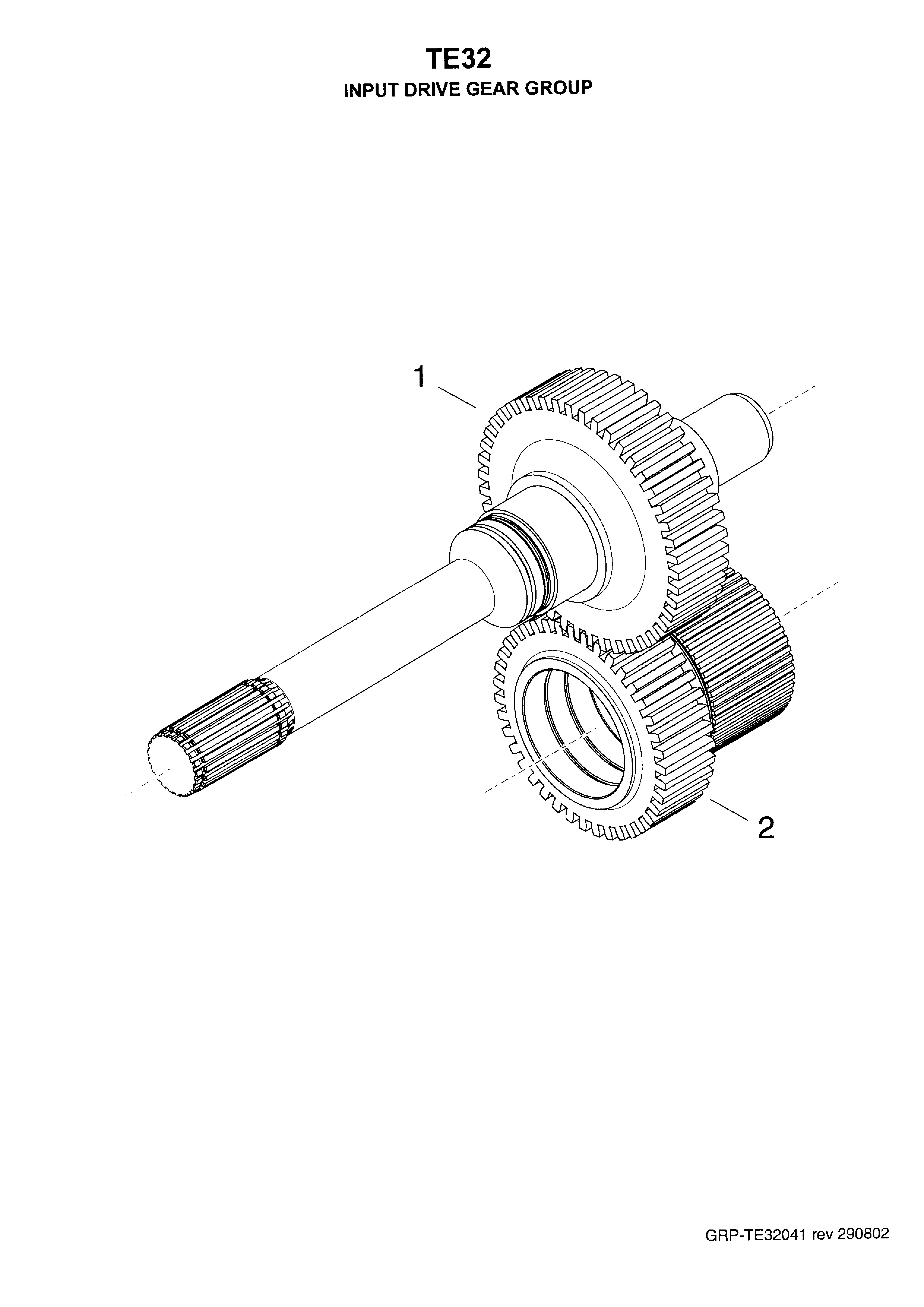 drawing for CNH NEW HOLLAND 219196A1 - GEAR