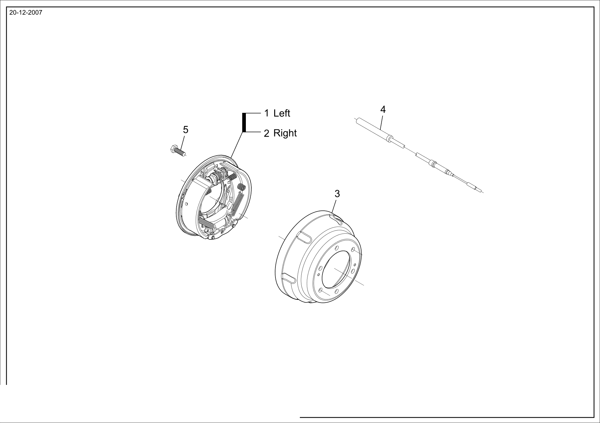 drawing for AEBI SCHMIDT GMBH 14-967075303 - BRAKE DRUM