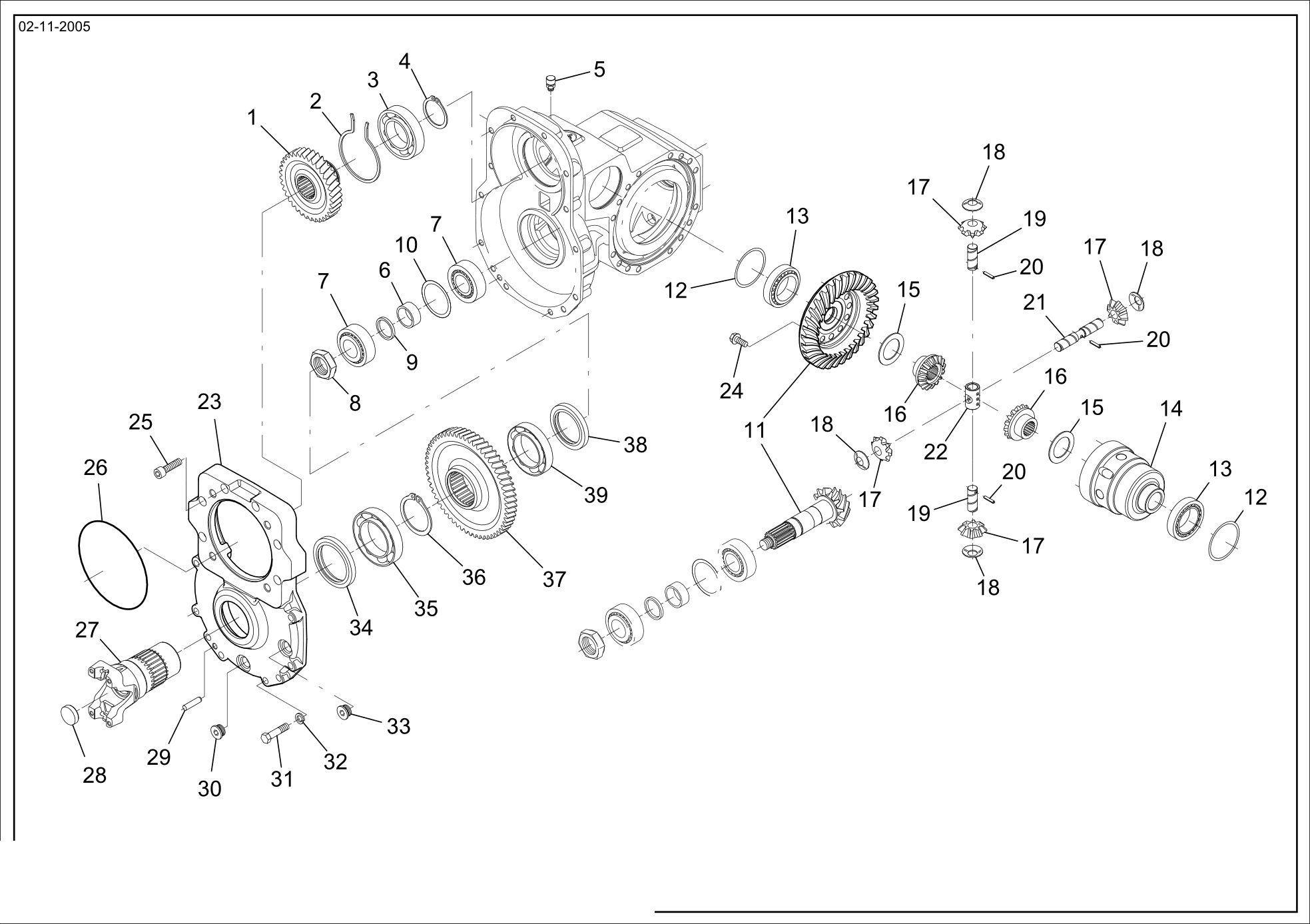 drawing for CNH NEW HOLLAND 84512546 - GEAR